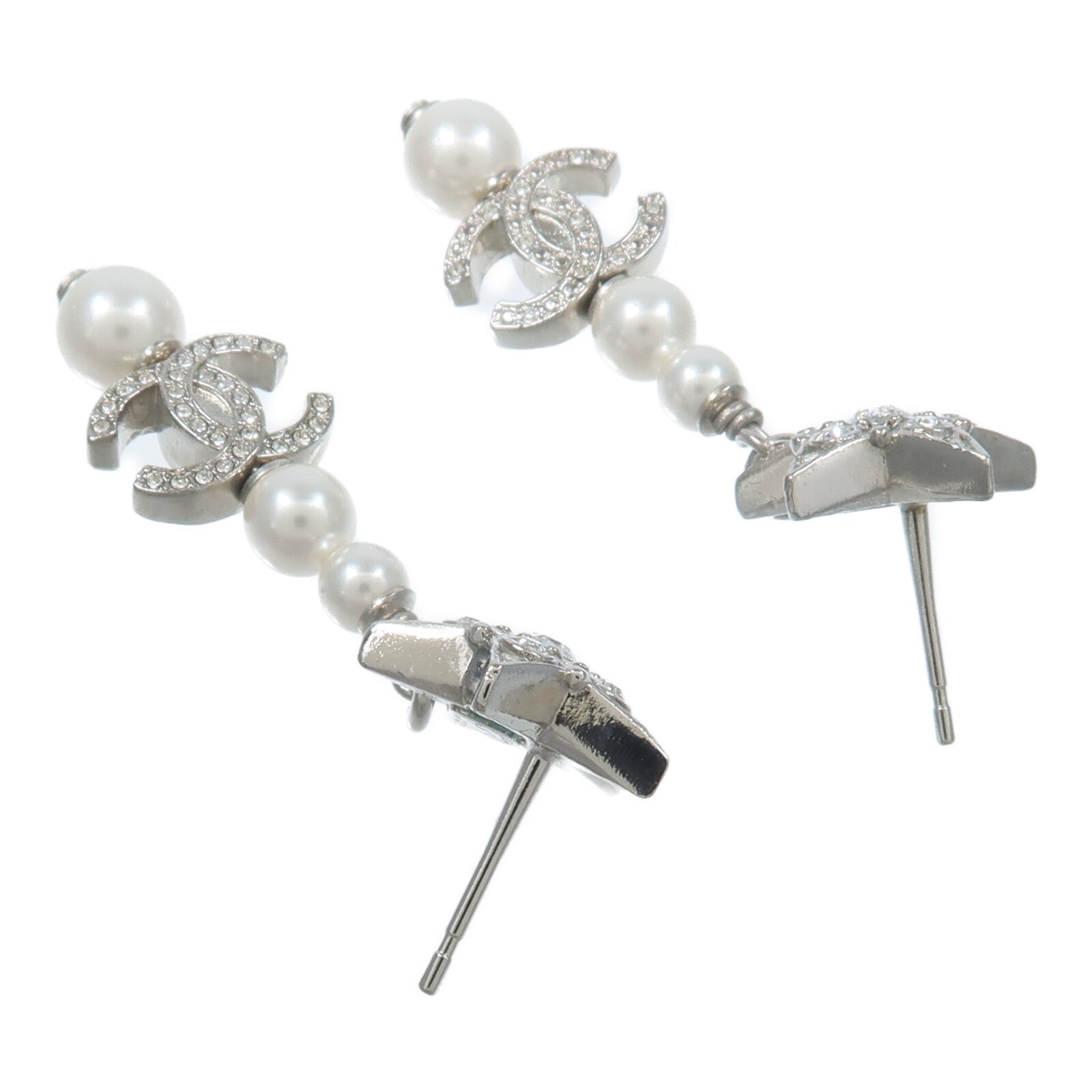 CHANEL PVC/金屬Earrings耳環