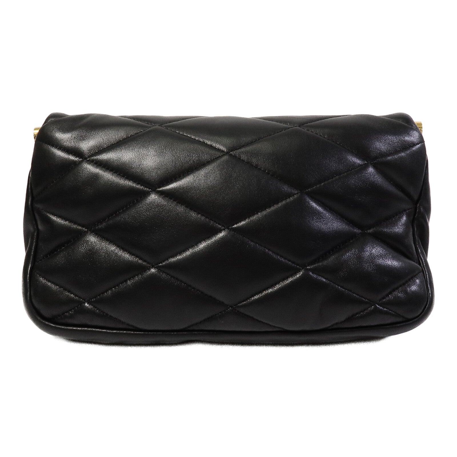 YVES SAINT LAURENT 羊皮皮革87 Frame Fold Over Shoulder Bag手挽肩背兩用袋