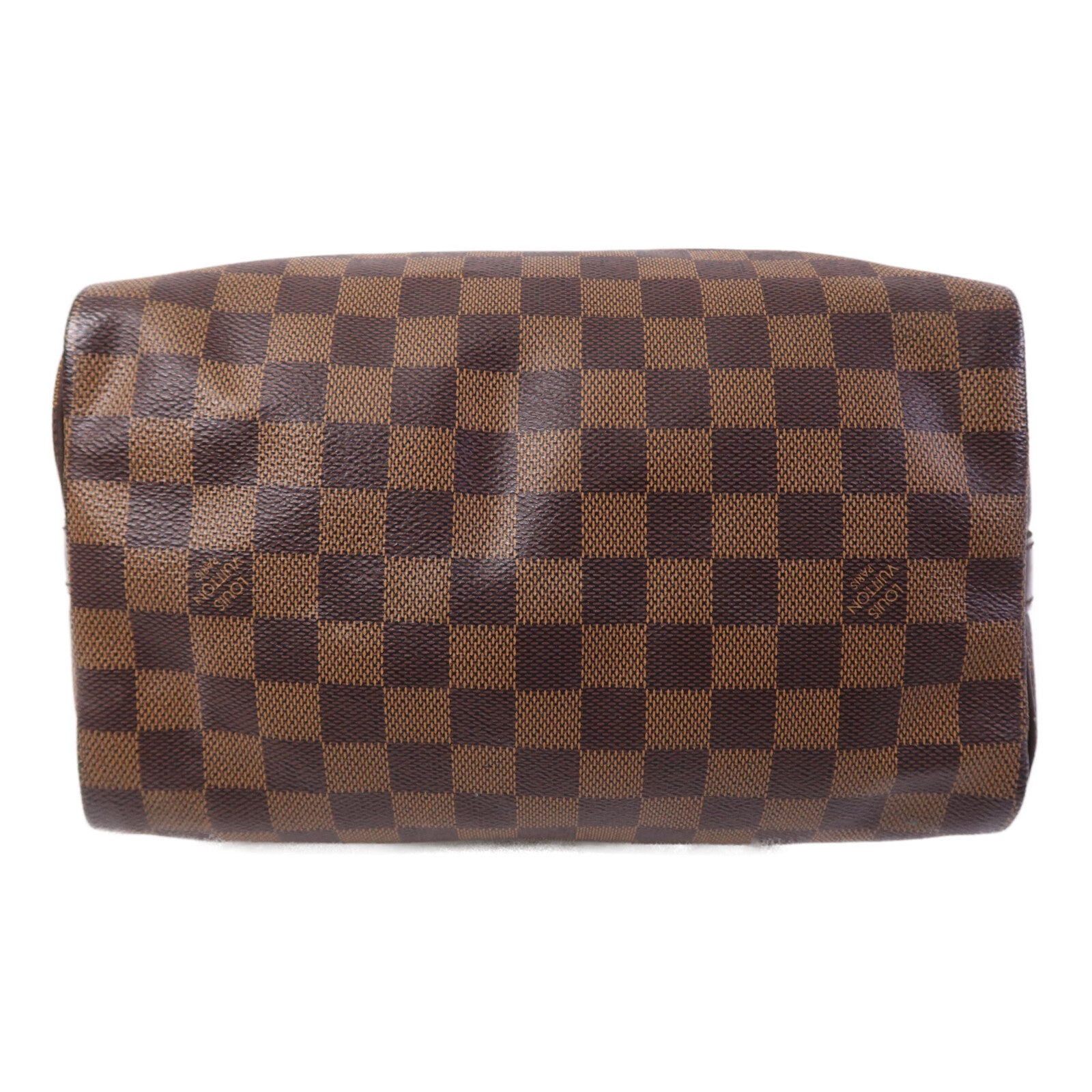 LOUIS VUITTON Damier Ebene Speedy Bandouliere 25手挽袋