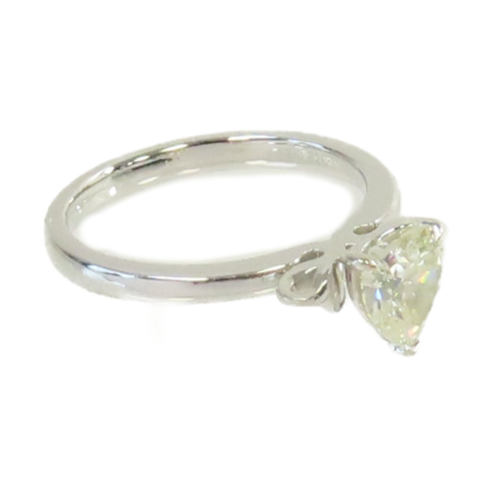 JEWELRY **【激減優惠】18K白金/0.826ct鑽石Diamond Ring戒指US#6