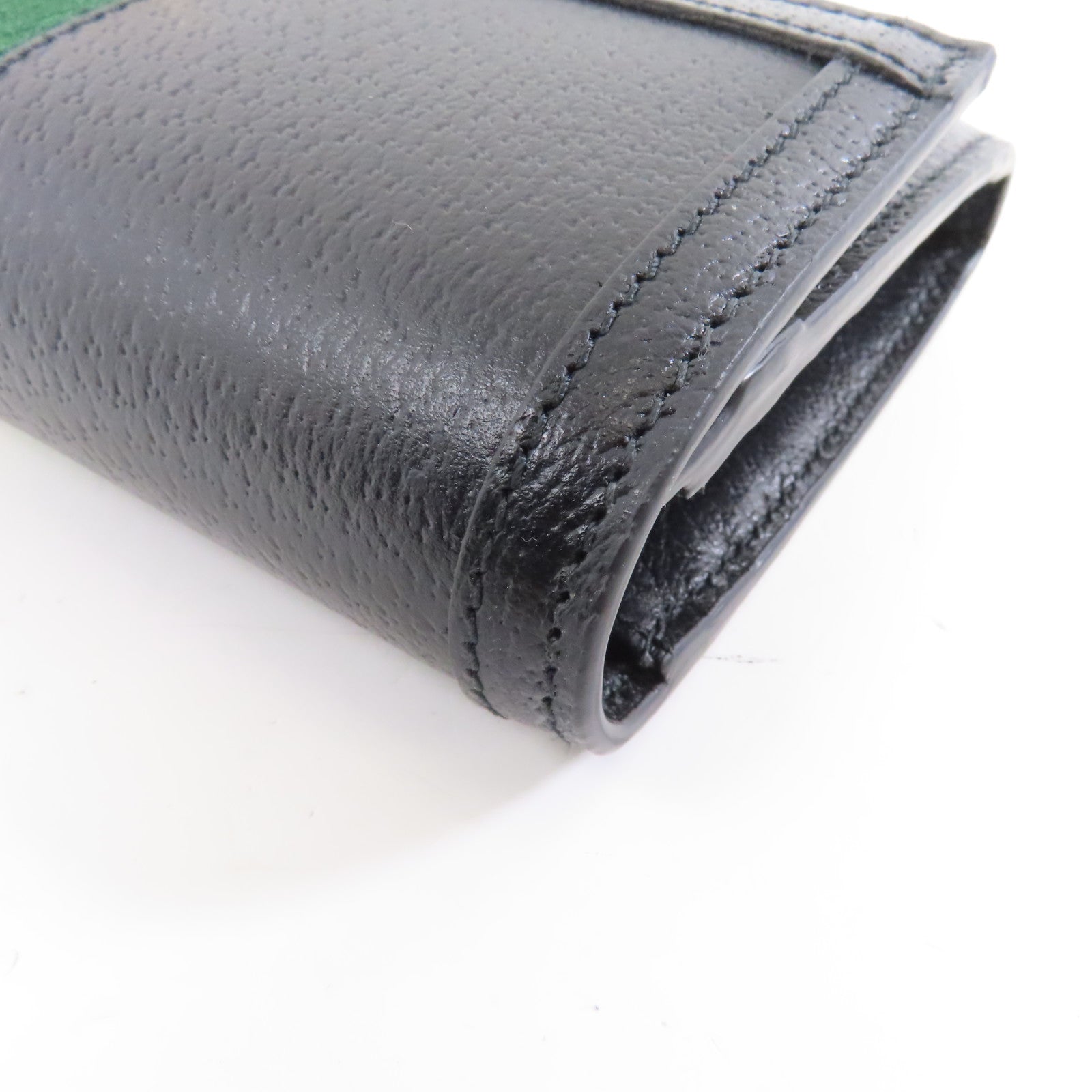 GUCCI 牛皮皮革Ophidia Long Wallet金扣長錢包黑色