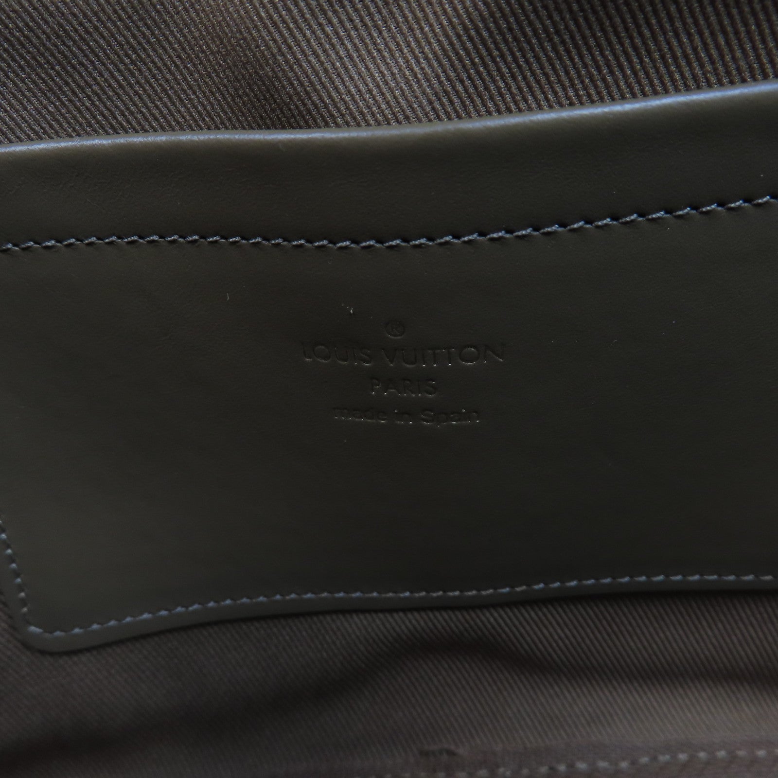 LOUIS VUITTON Monogram Utility Shoulder Bag金扣手挽肩背兩用袋啡色