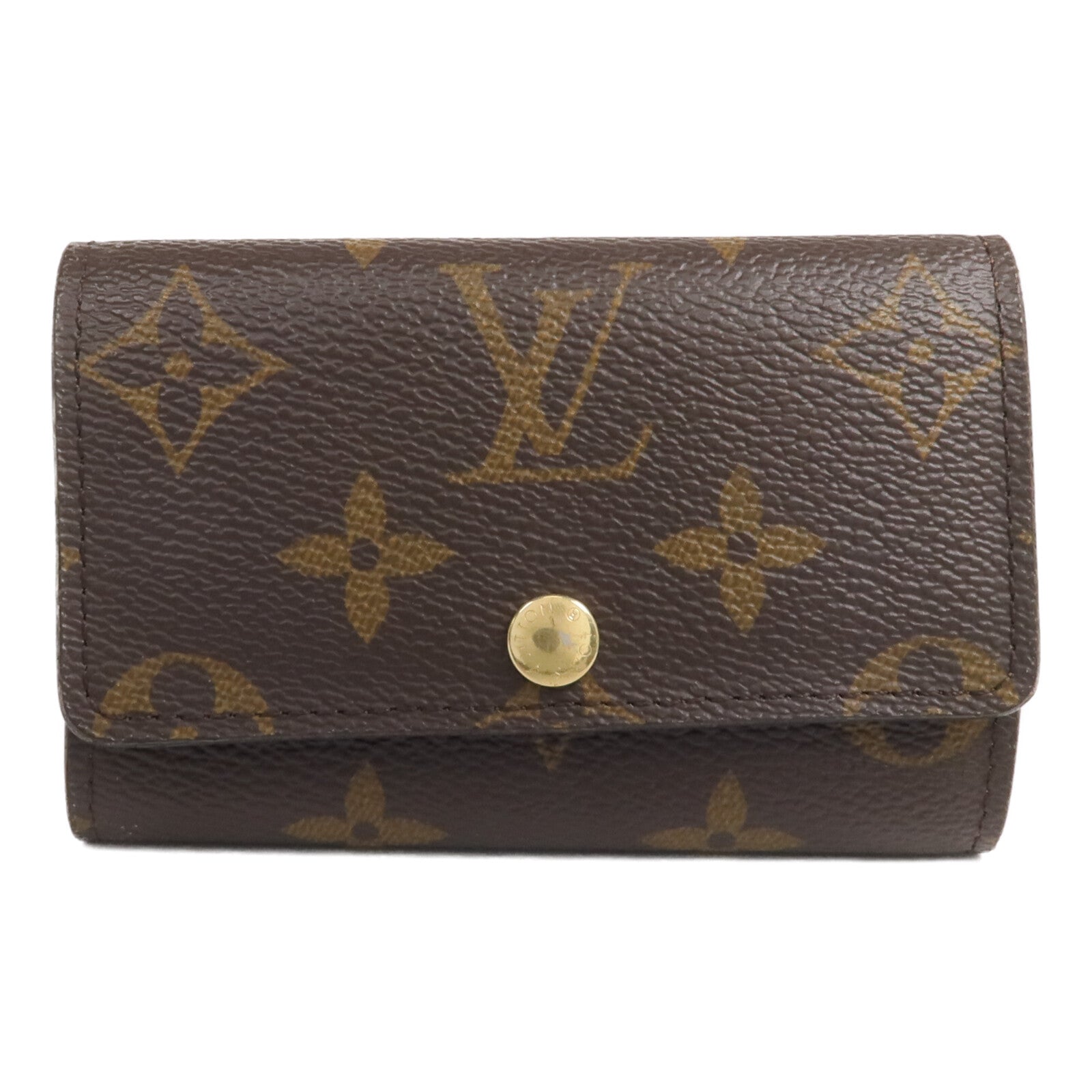 LOUIS VUITTON Monogram 6 Key Holder金扣鎖匙包