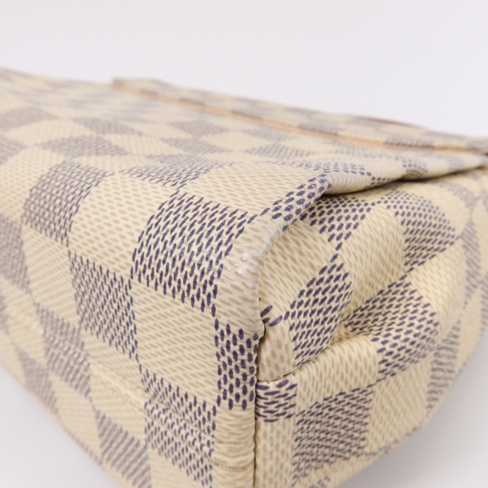 LOUIS VUITTON Damier Croisette手挽肩背兩用袋