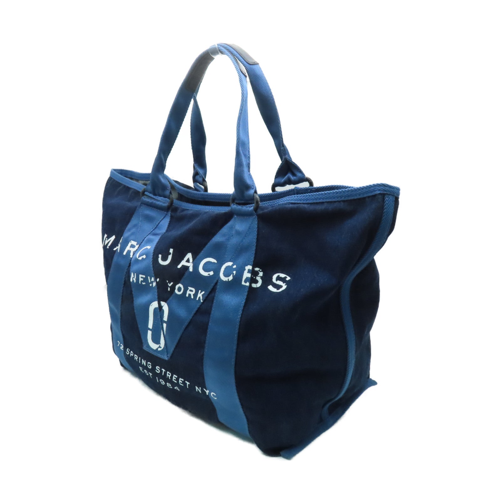 MARC JACOBS 【激減優惠】牛仔布Tote Bag手挽袋藍色