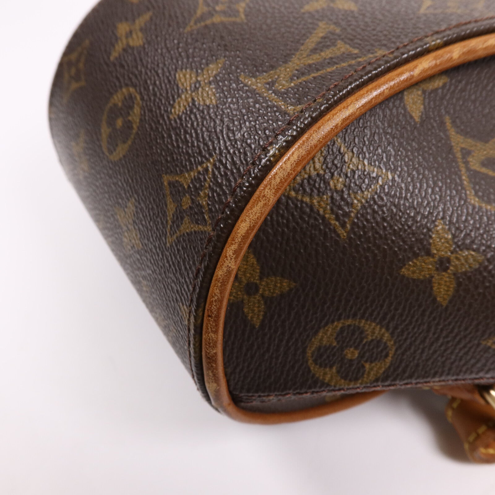LOUIS VUITTON Monogram Ellipse Sac A Dos Backpack金扣背包棕色