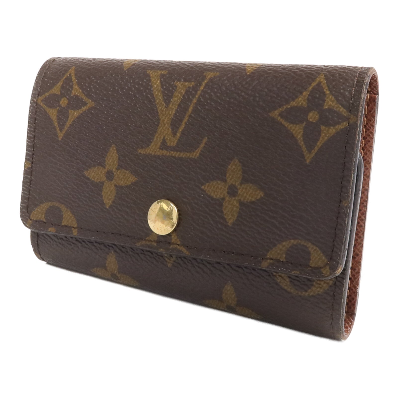 LOUIS VUITTON Monogram 6 Key Holder金扣鎖匙包