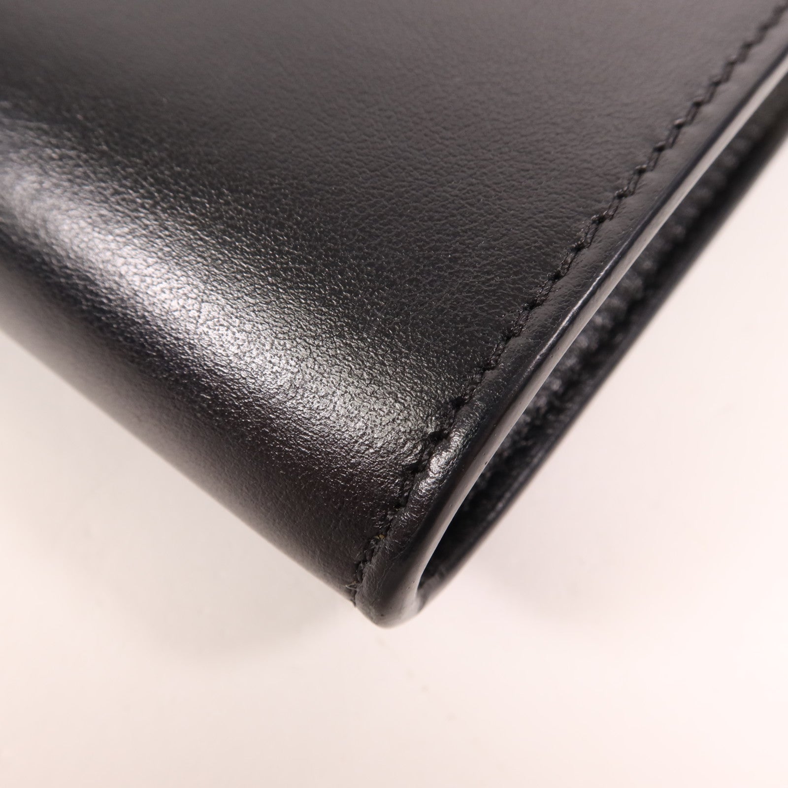 CELINE 牛皮皮革Chain Shoulder金扣鏈帶肩背袋