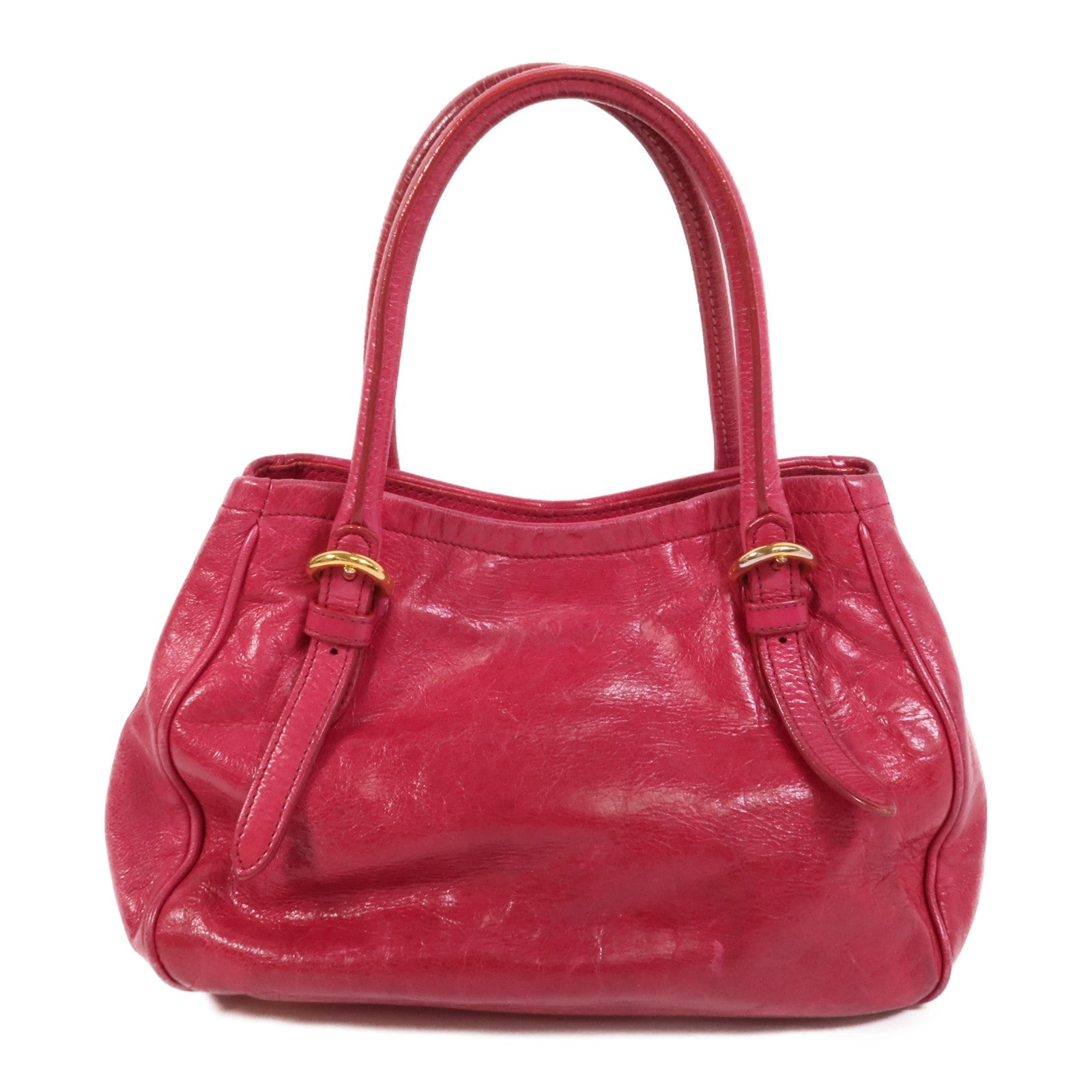 Miu Miu 牛皮皮革2 Way Shoulder手挽肩背兩用袋