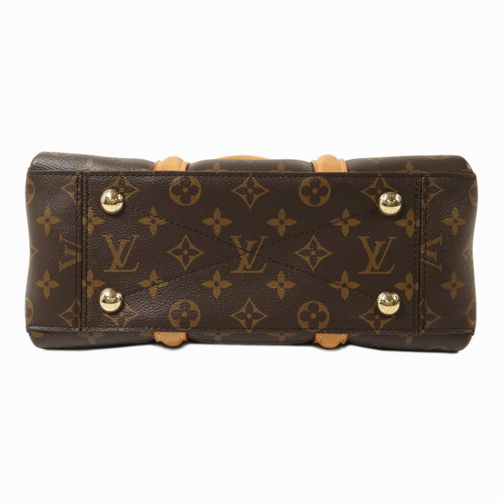 LOUIS VUITTON Monogram Soufflot BB金扣手挽肩背兩用袋