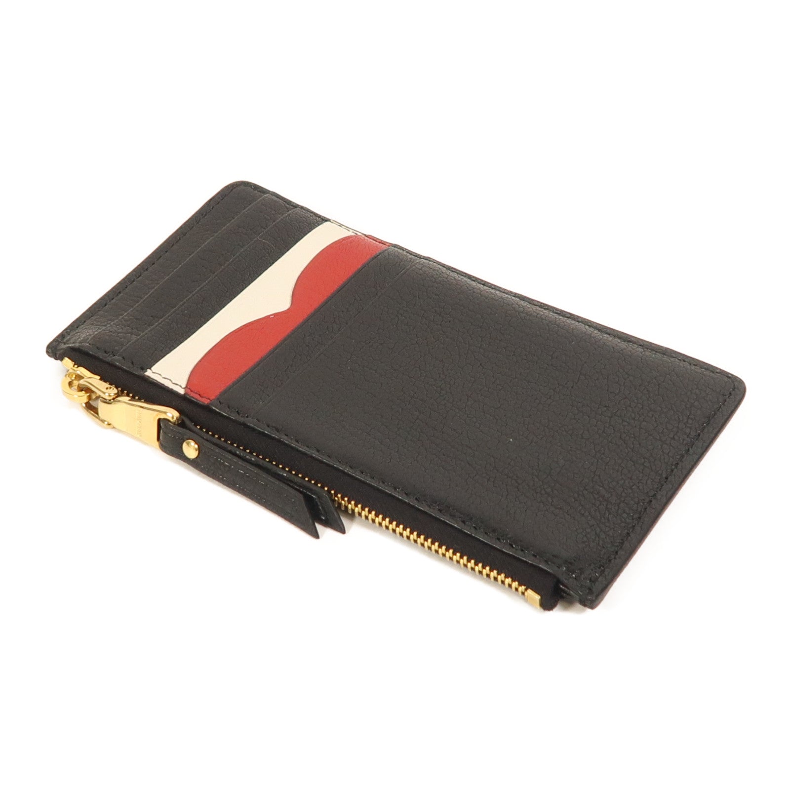 Miu Miu 牛皮皮革Card Case金扣卡片套