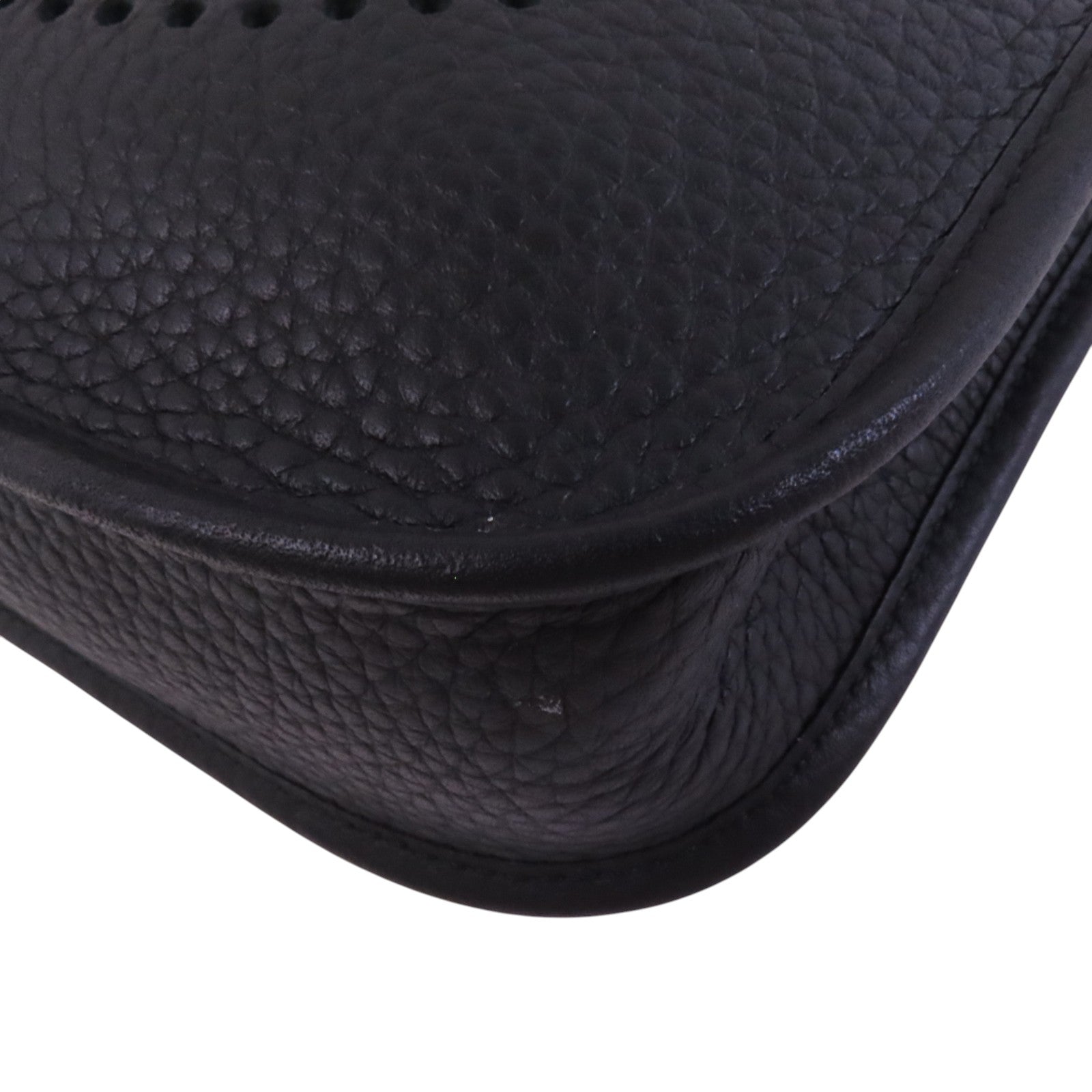 HERMES Clemence皮革Evelyne TPM金扣肩背袋