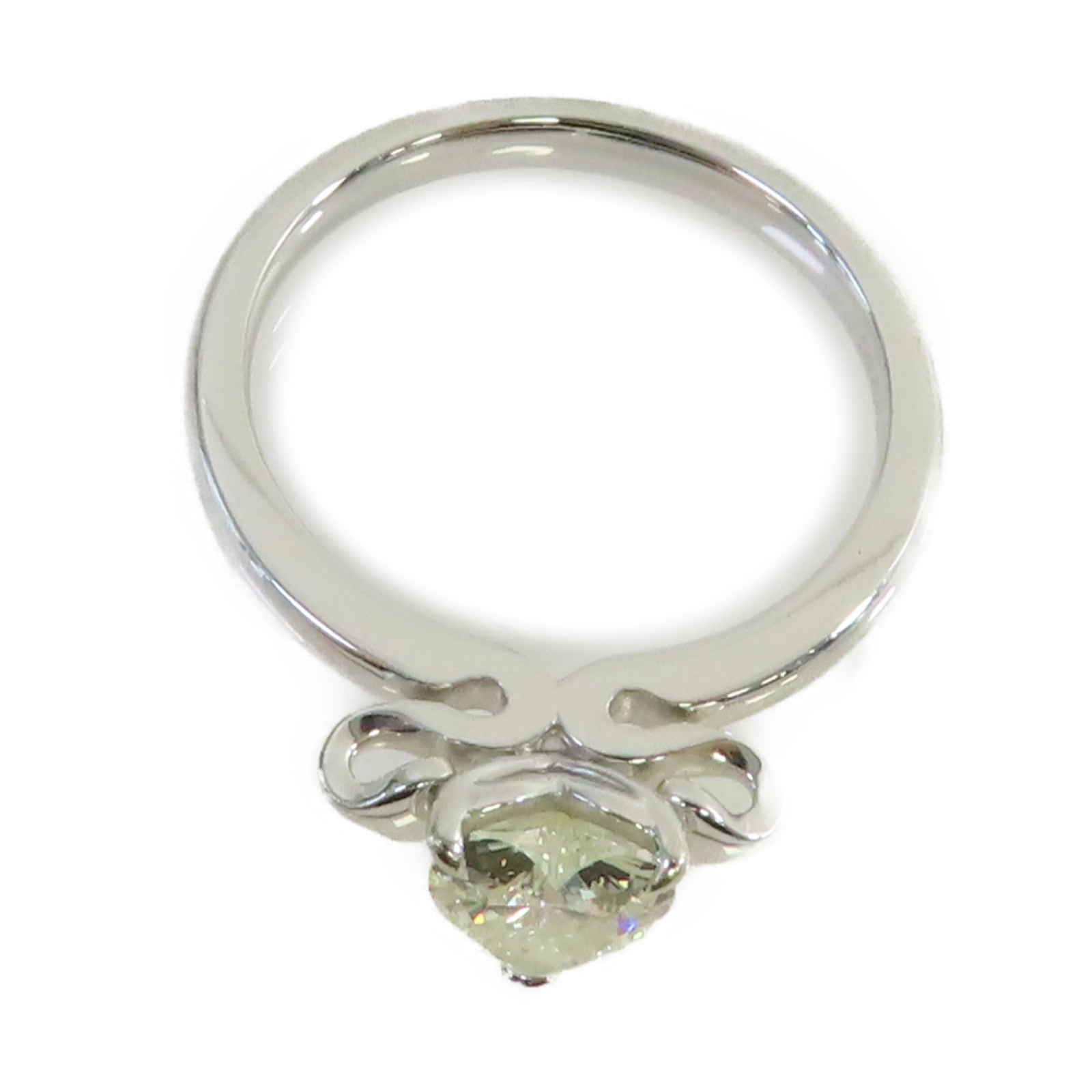 JEWELRY **【激減優惠】18K白金/0.826ct鑽石Diamond Ring戒指US#6