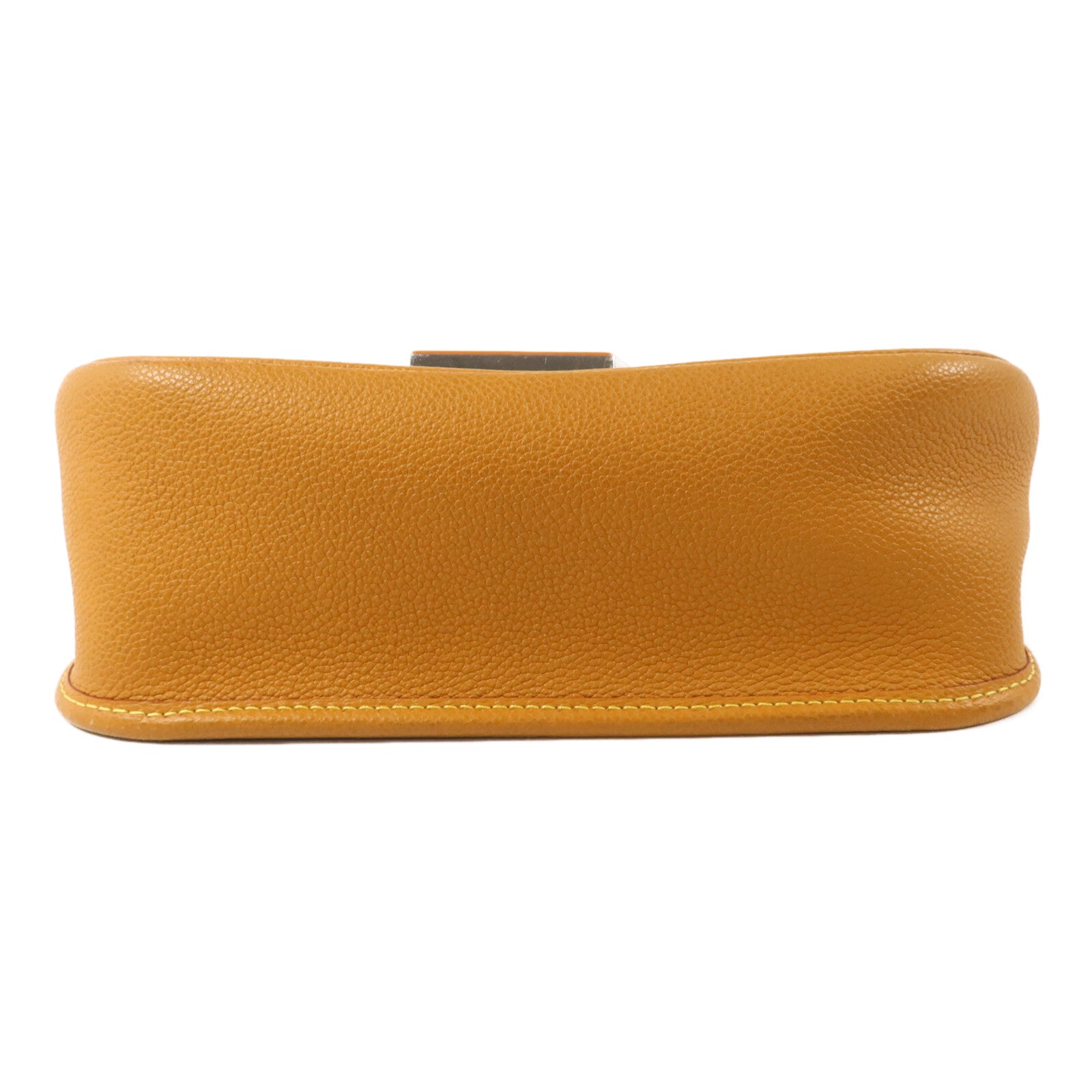LOUIS VUITTON Epi Buci銀扣肩背袋棕色