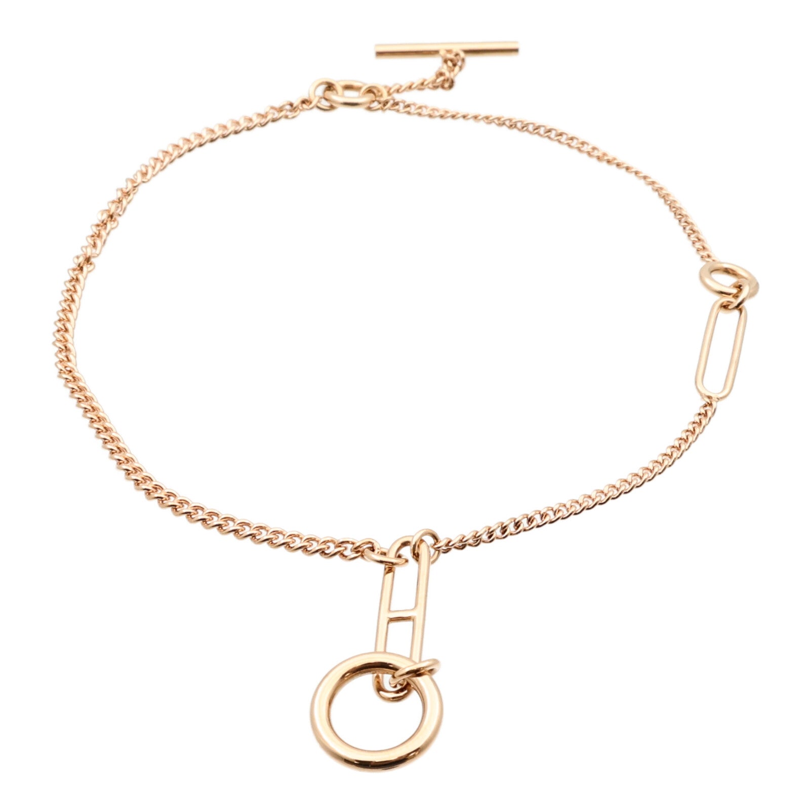 HERMES 18K玫瑰金Echappee Bracelet手鏈