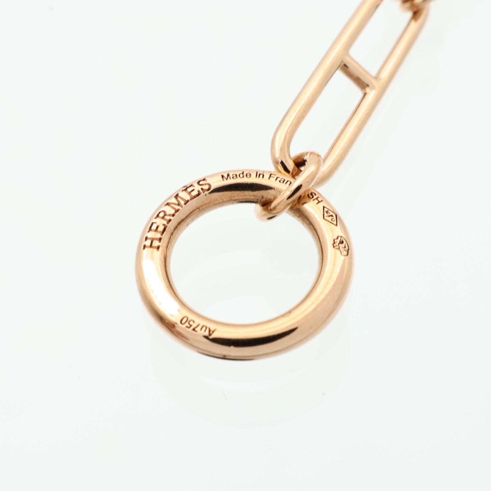 HERMES 18K玫瑰金Echappee Bracelet手鏈