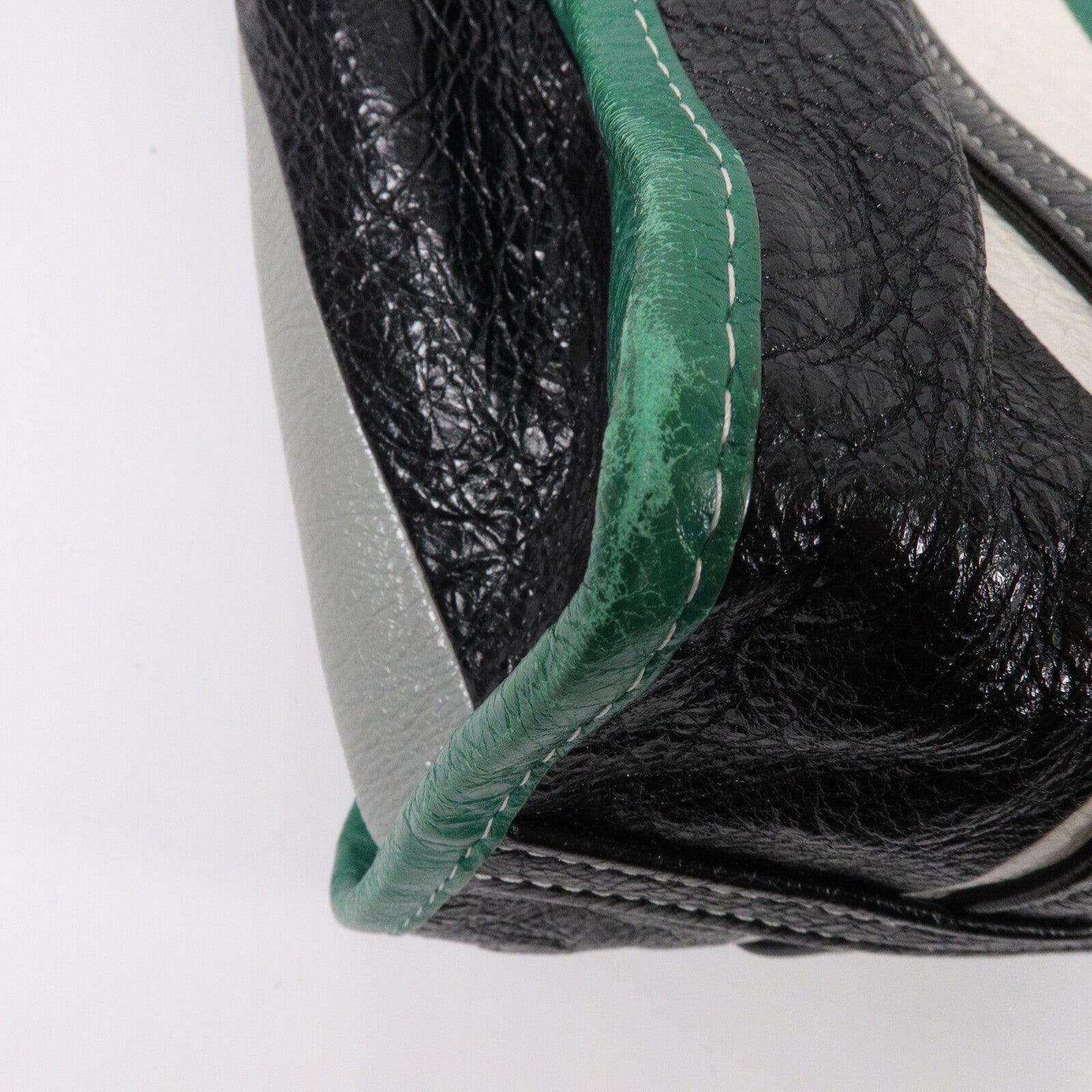 BALENCIAGA 牛皮皮革Bazar手挽肩背兩用袋