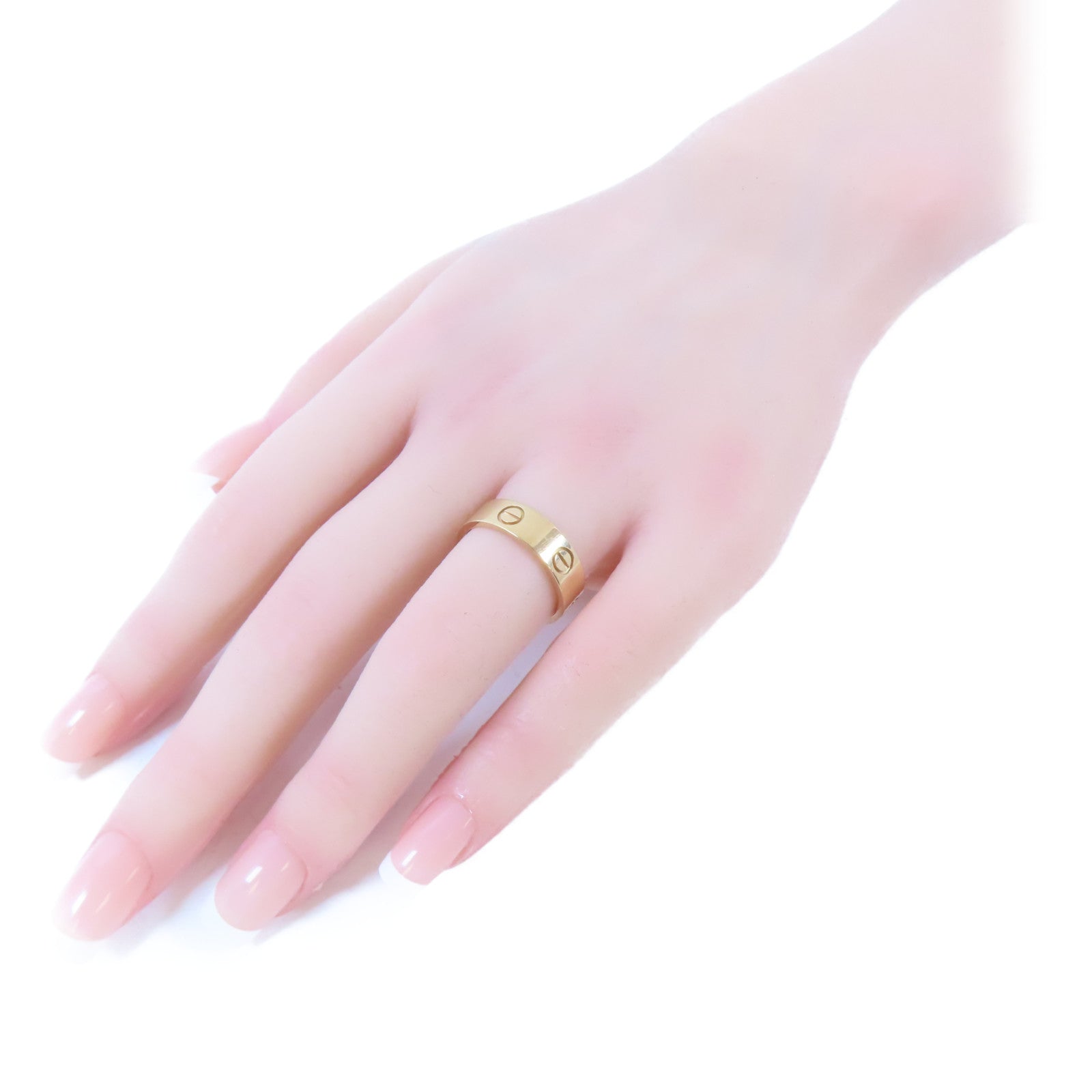CARTIER 18K玫瑰金Love Ring戒指Cartier#55/US#7