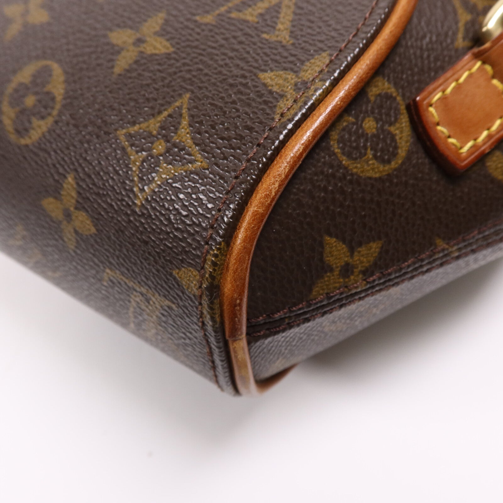 LOUIS VUITTON Monogram Ellipse Sac A Dos Backpack金扣背包棕色
