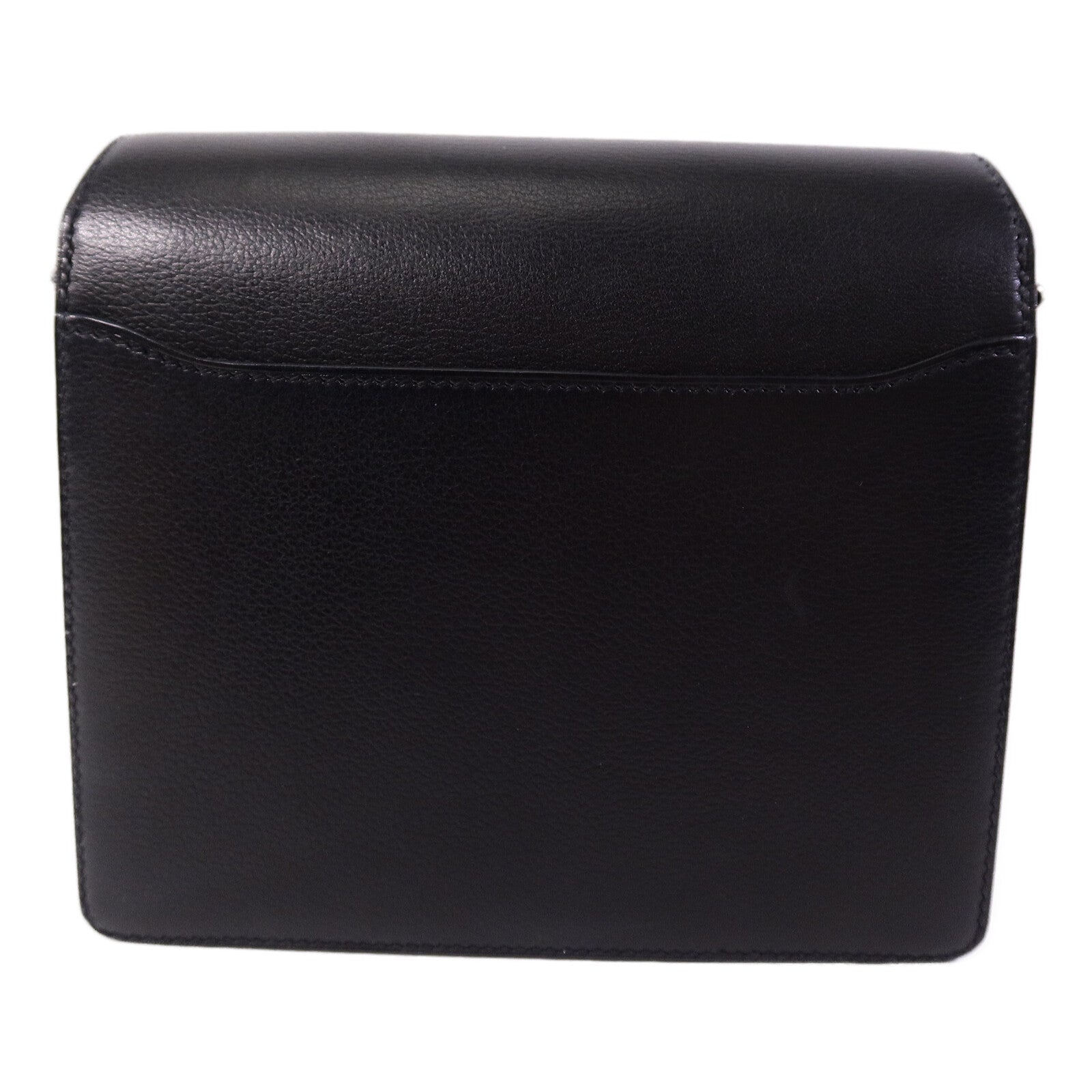 HERMES Evergrain皮革Mini Roulis肩背袋Noir
