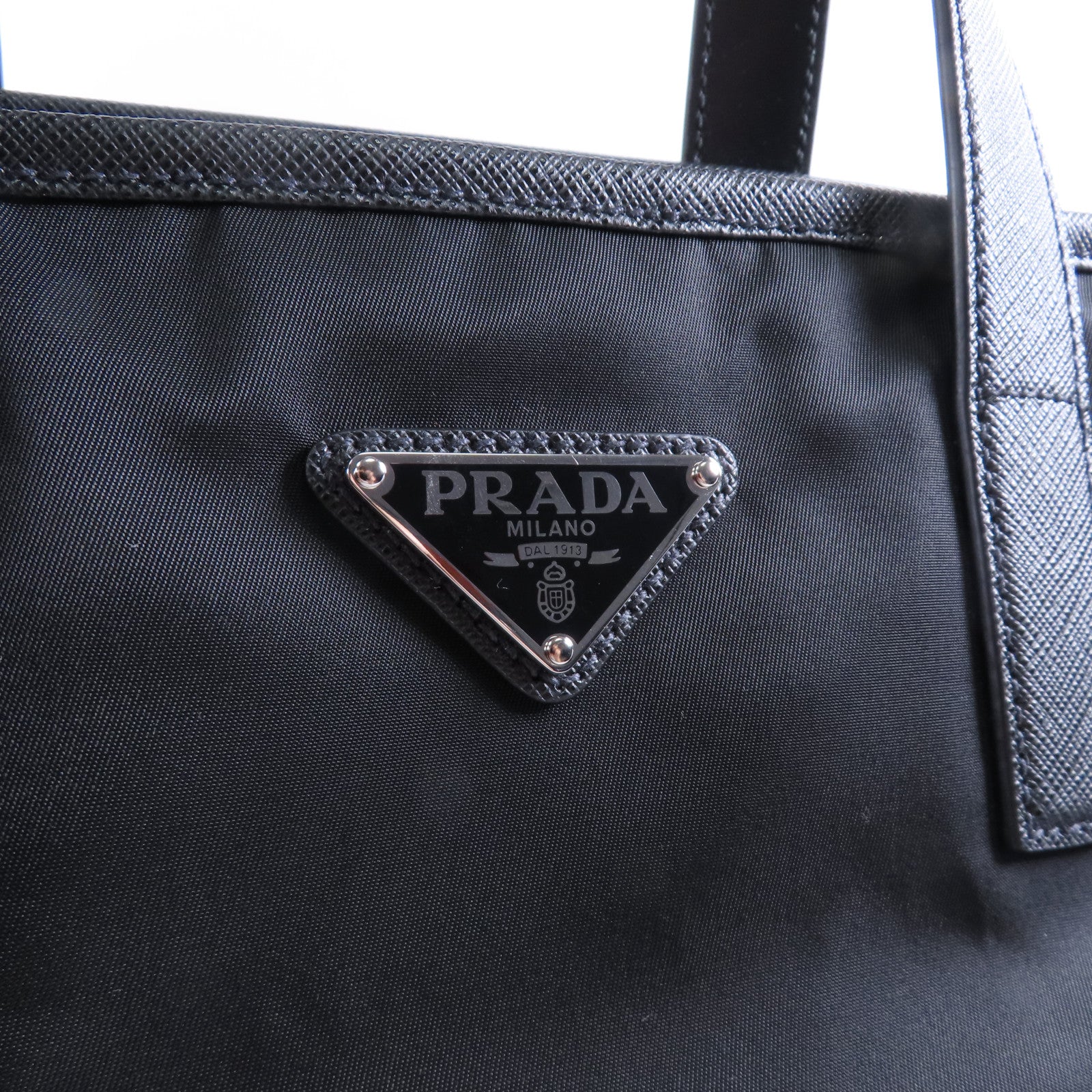 PRADA SHW 2 Way Shoulder Bag Nylon Black
