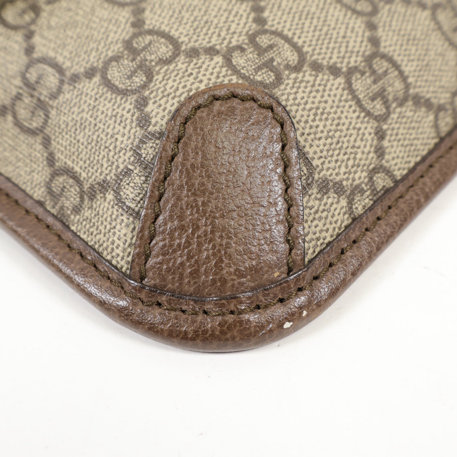 GUCCI 塗層帆布Waist Bag金扣斜挎包