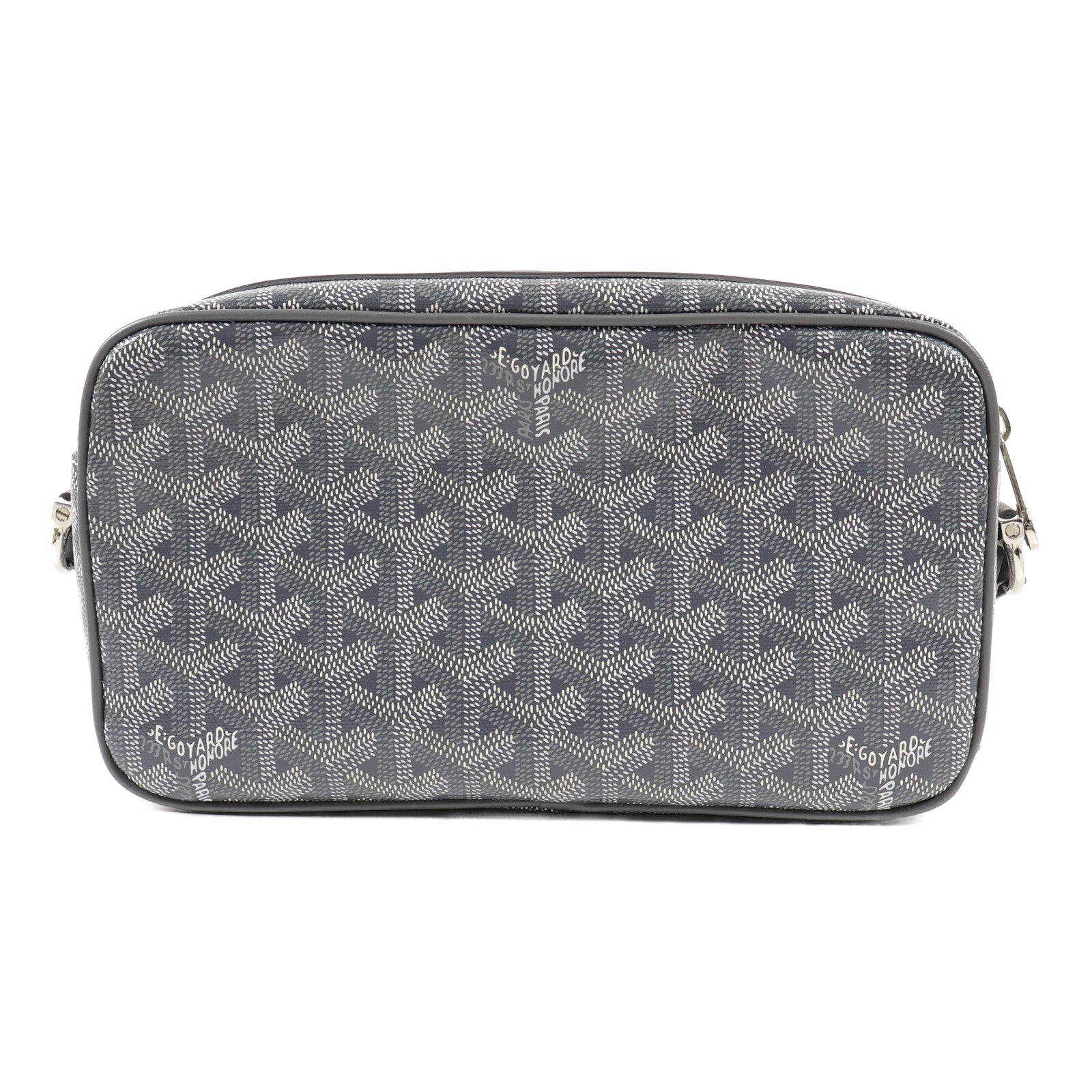 GOYARD 塗層帆布Cap-Vert銀扣肩背袋