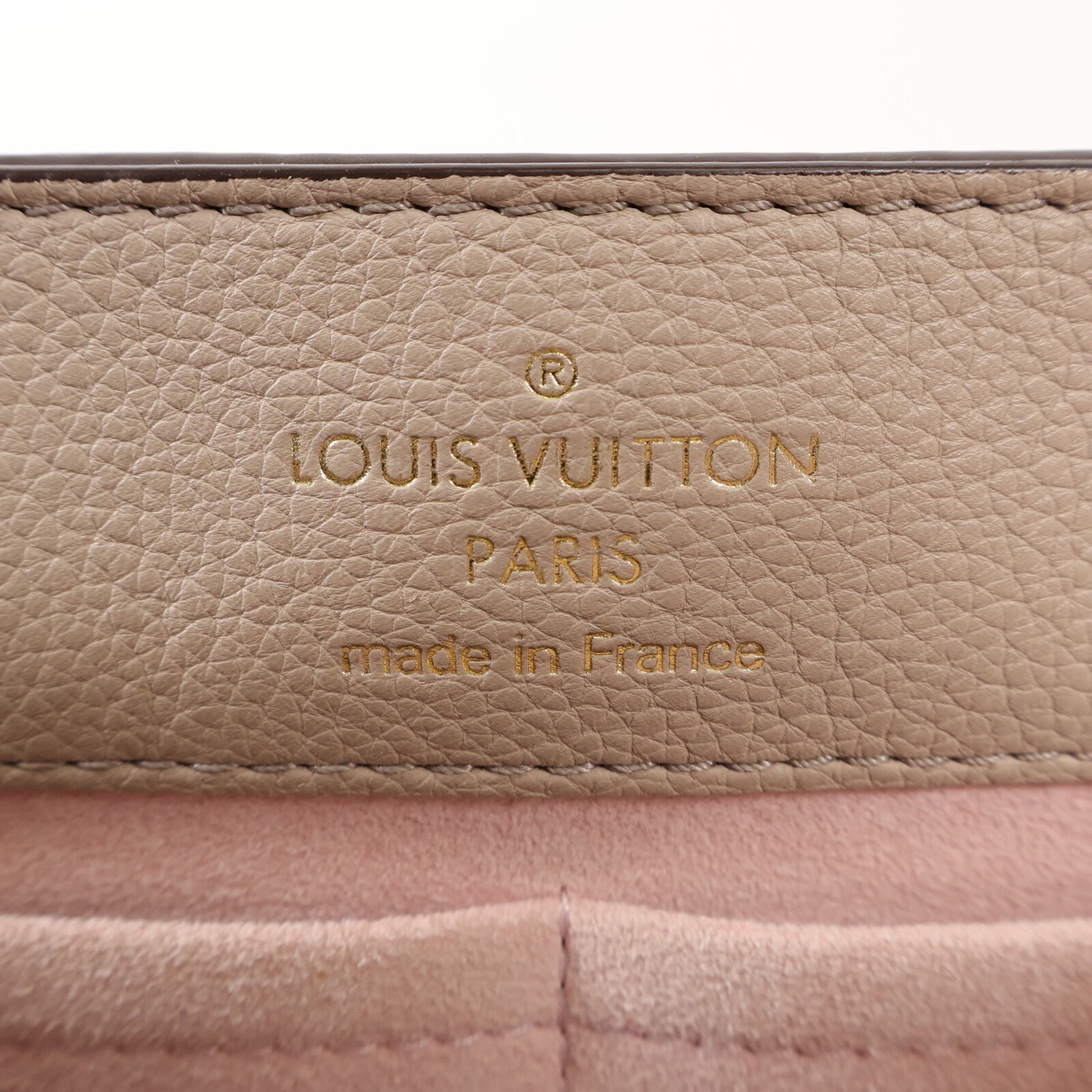 LOUIS VUITTON 牛皮皮革Lockme Ever金扣手挽肩背兩用袋
