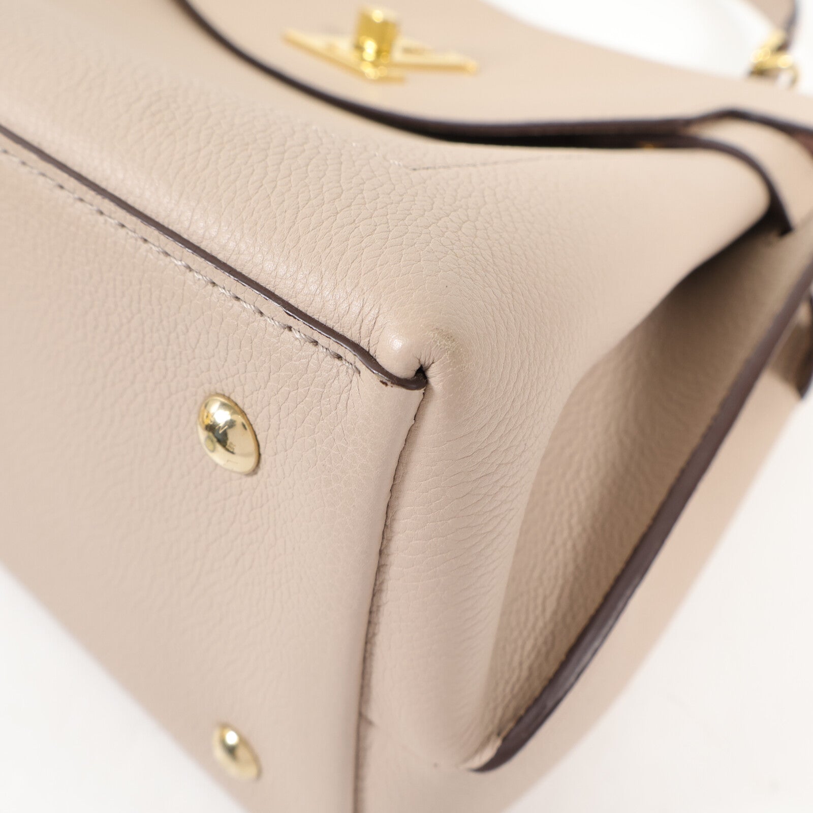 LOUIS VUITTON 牛皮皮革Lockme Ever金扣手挽肩背兩用袋