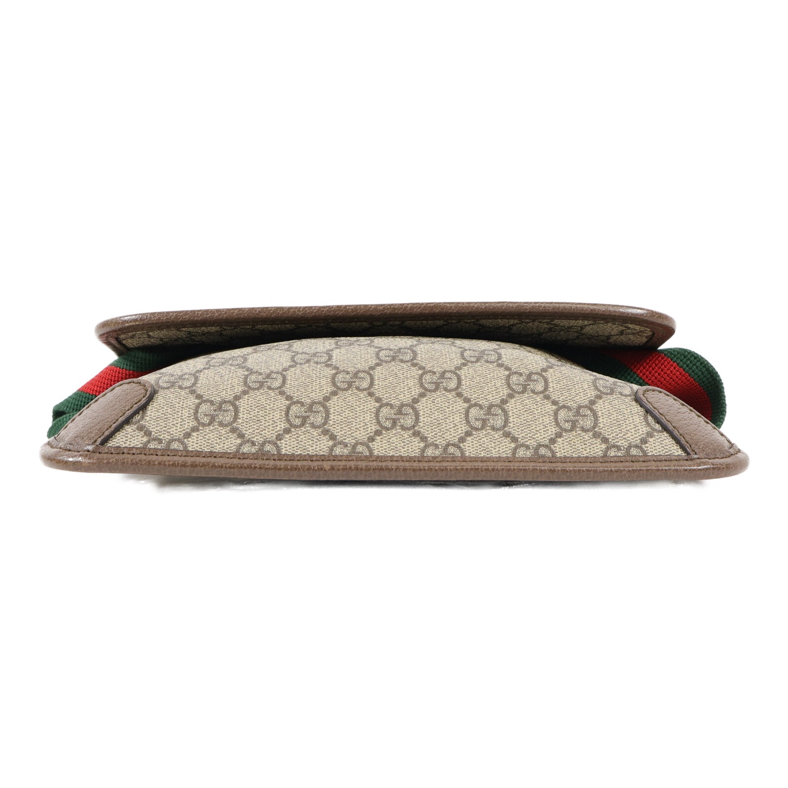 GUCCI 塗層帆布Waist Bag金扣斜挎包
