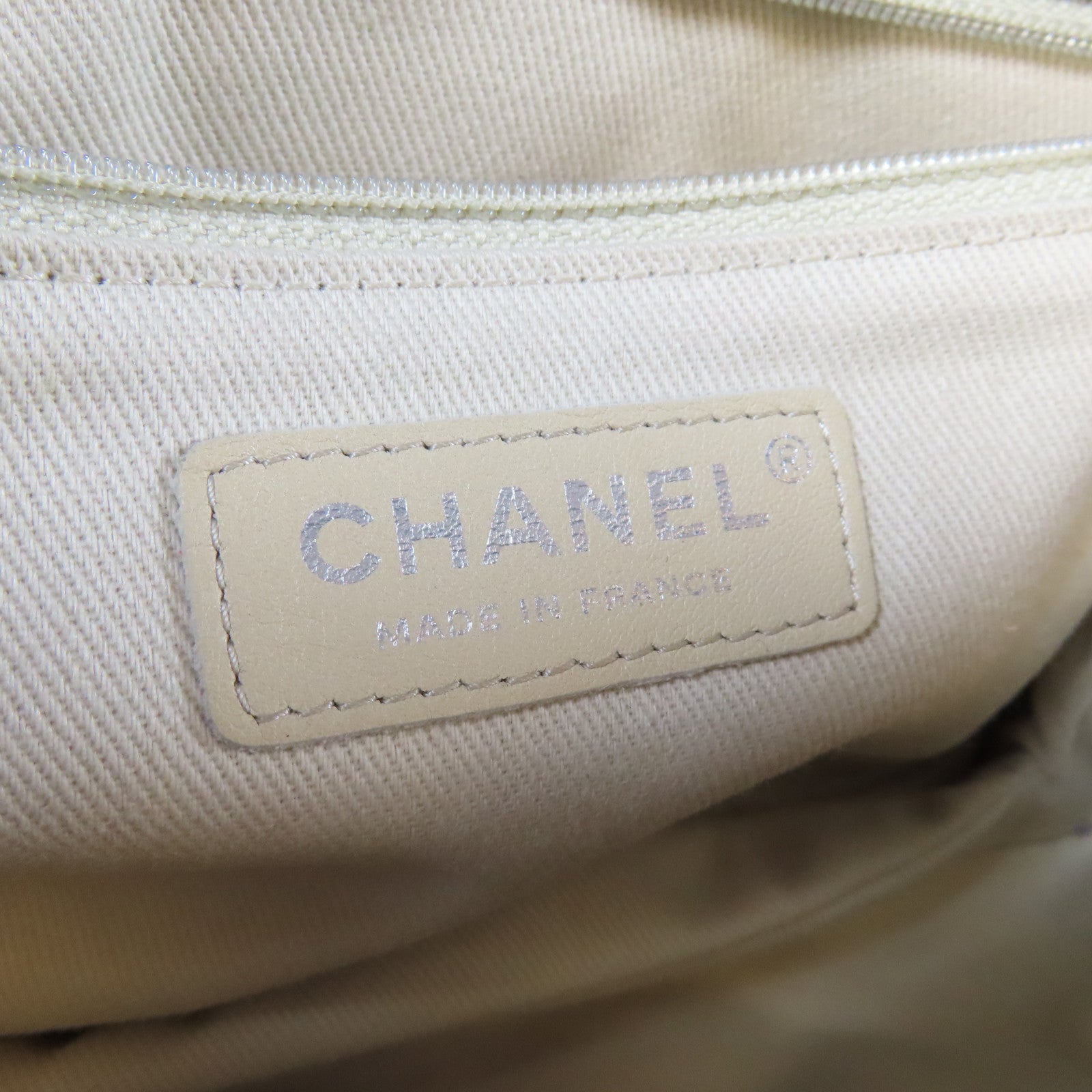 CHANEL 【激減優惠】菱格羊皮皮革Chain Shoulder銀扣鏈帶肩背袋藍色
