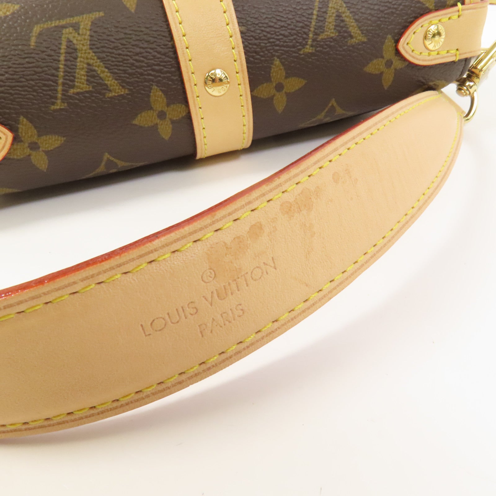 LOUIS VUITTON Monogram Saumur BB金扣手挽肩背兩用袋