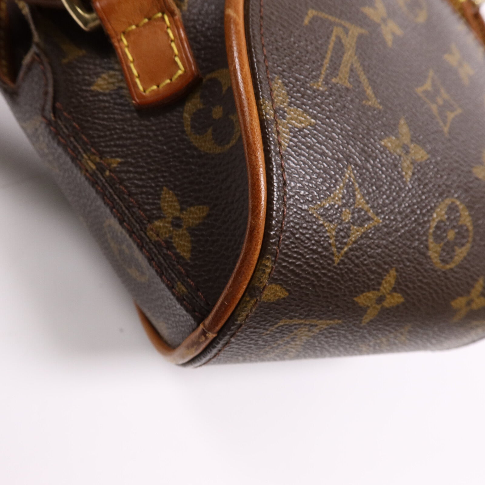 LOUIS VUITTON Monogram Ellipse Sac A Dos Backpack金扣背包棕色