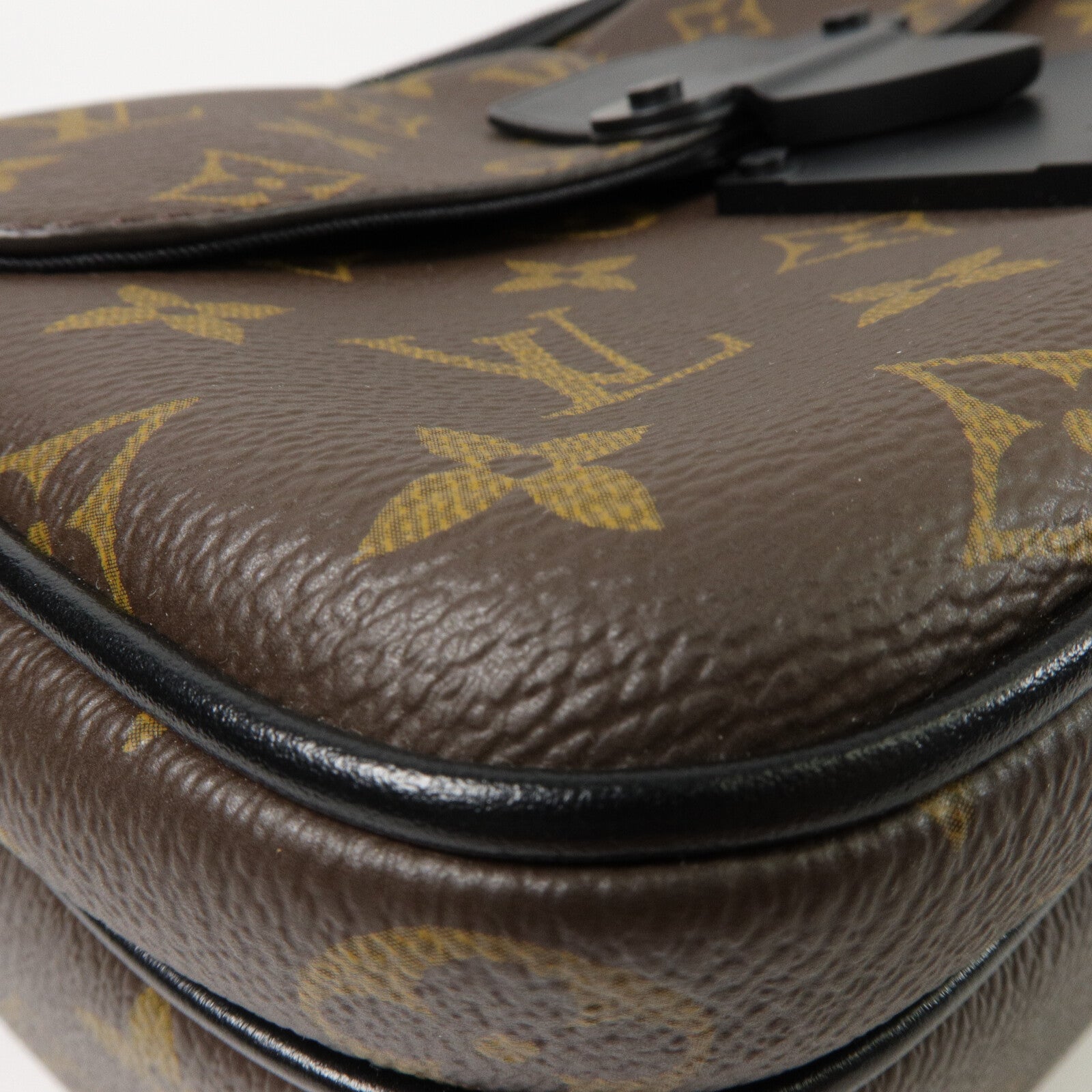 LOUIS VUITTON Monogram S Lock Messenger手挽肩背兩用袋