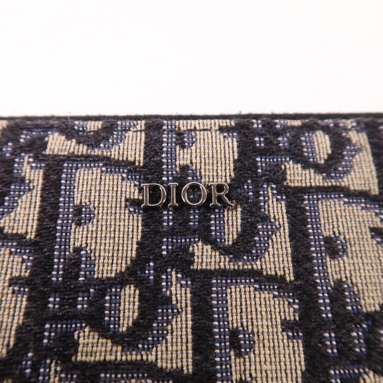 Dior 帆布Oblique Camera銀扣肩背袋