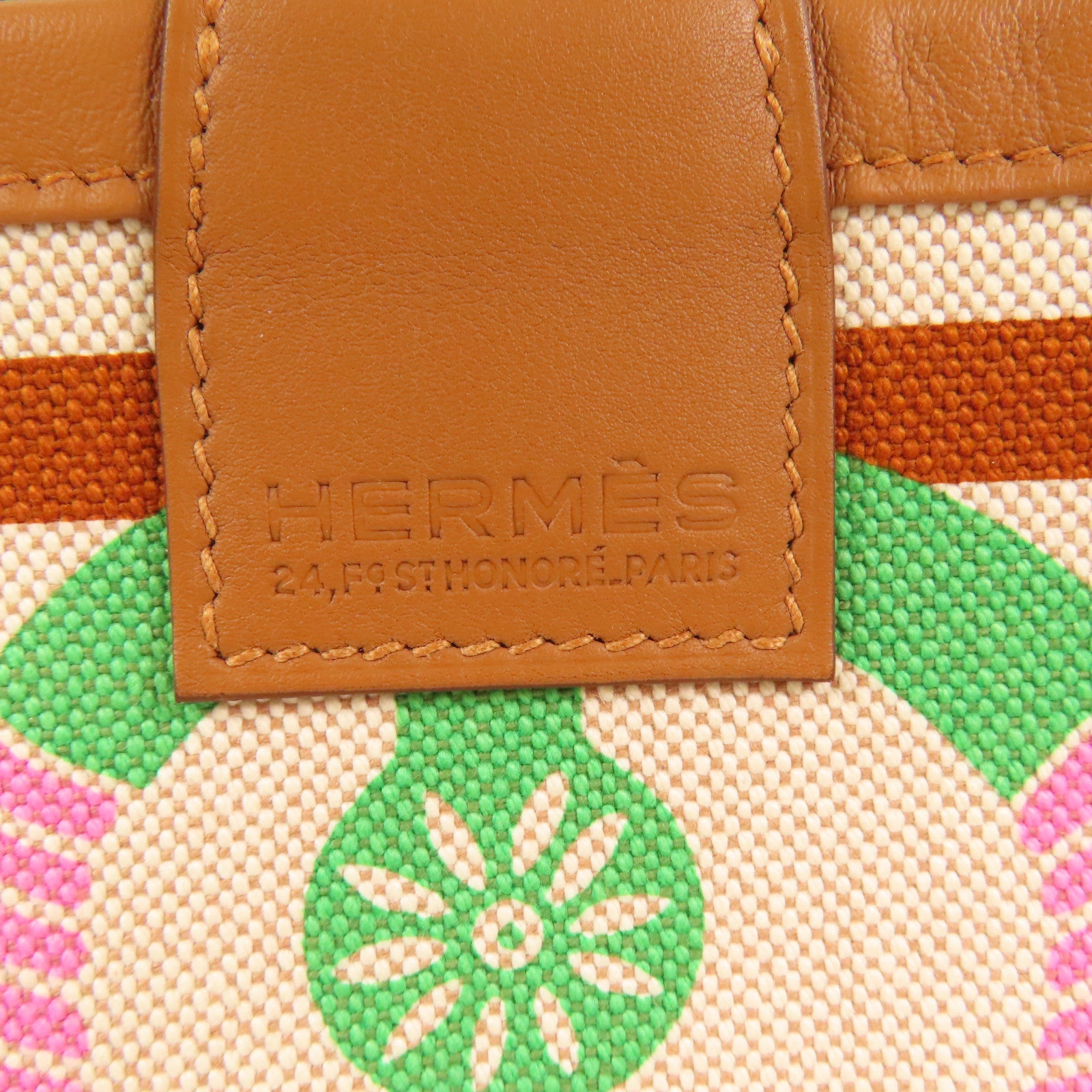 HERMES 帆布/Swift皮革Steeple 25手挽袋