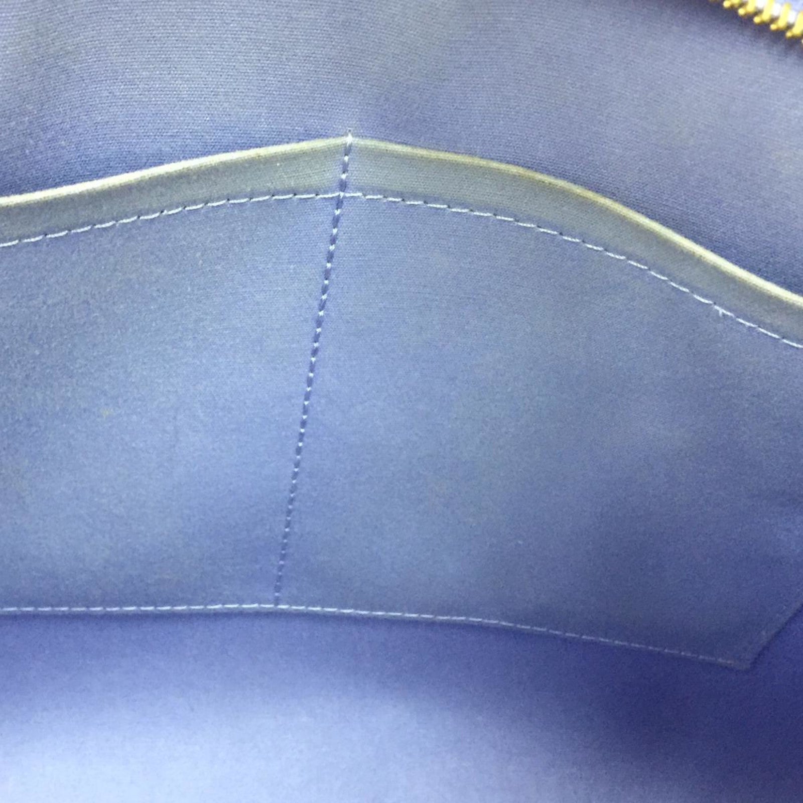 LOUIS VUITTON Vernis Brea MM 2way Shoulder Bag金扣手挽肩背兩用袋紫色
