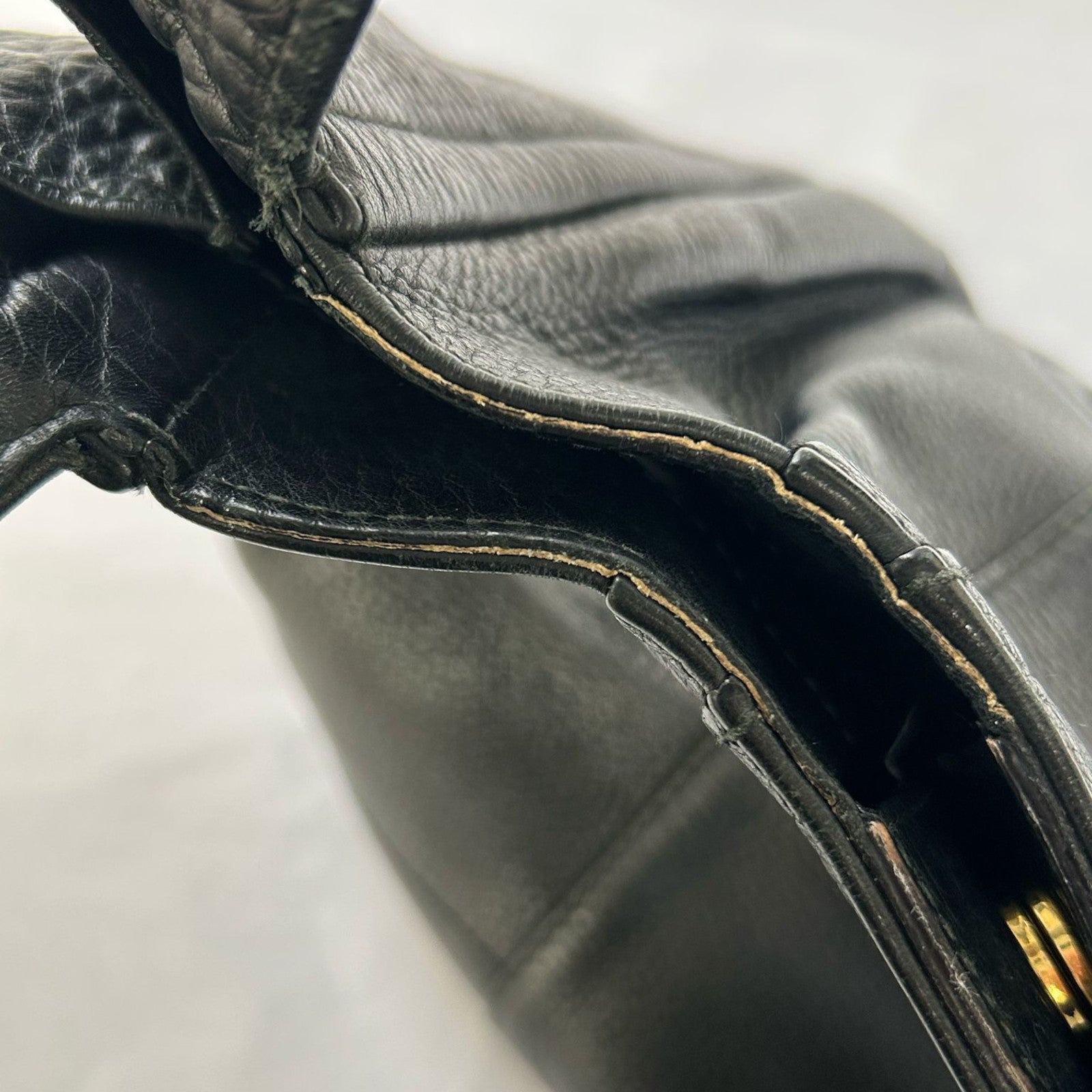 Salvatore Ferragamo 牛皮皮革Tote Bag手挽袋黑色