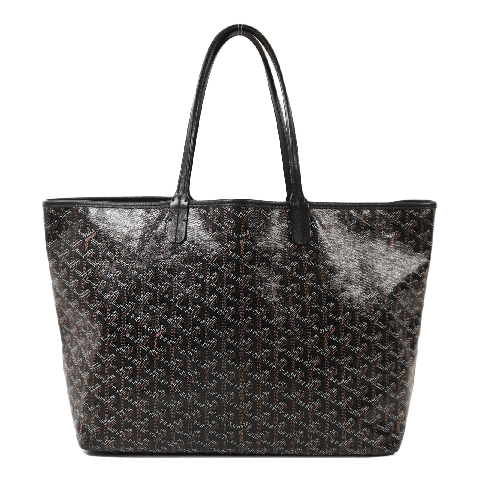GOYARD 塗層帆布Saint Louis PM銀扣手挽袋