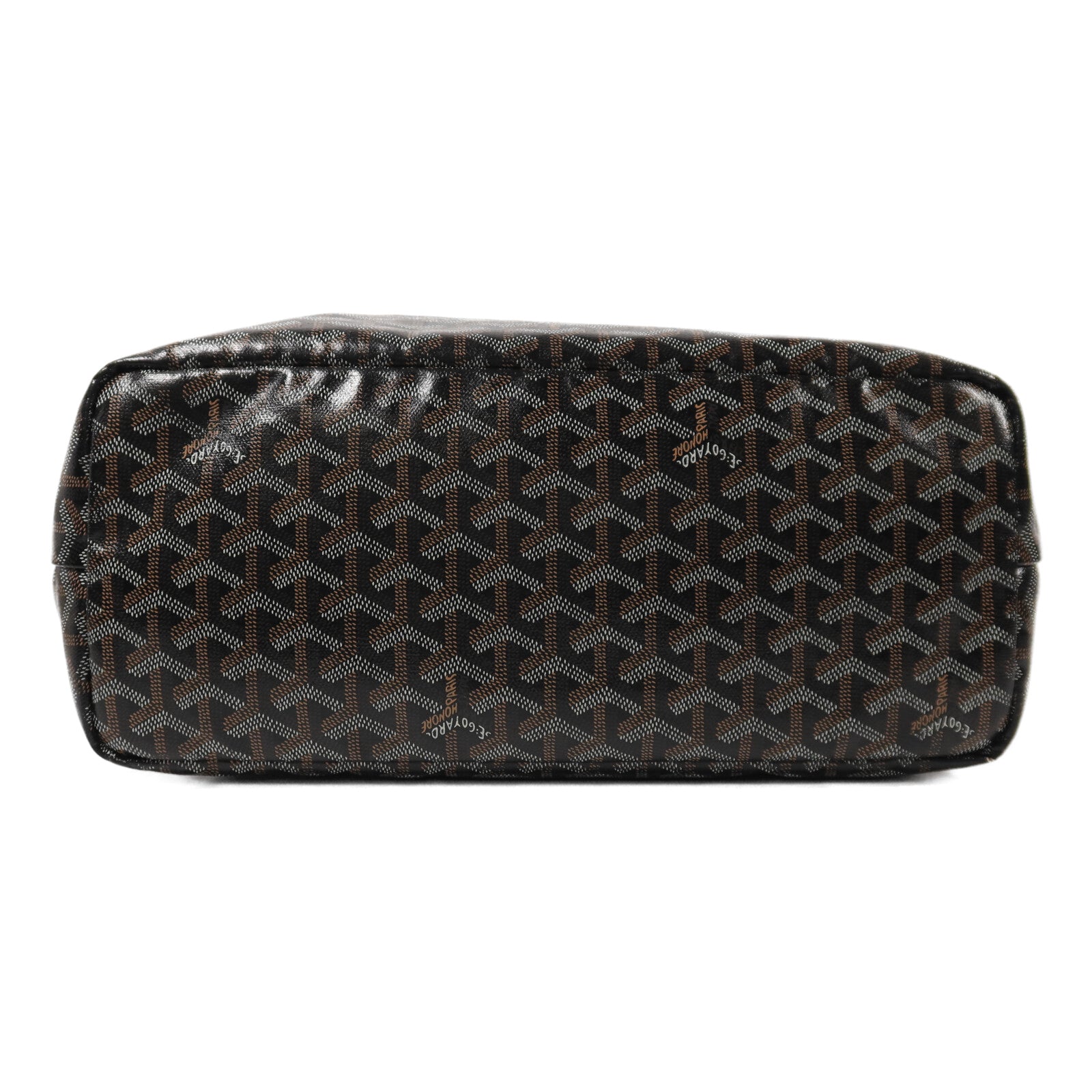 GOYARD 塗層帆布Saint Louis PM銀扣手挽袋
