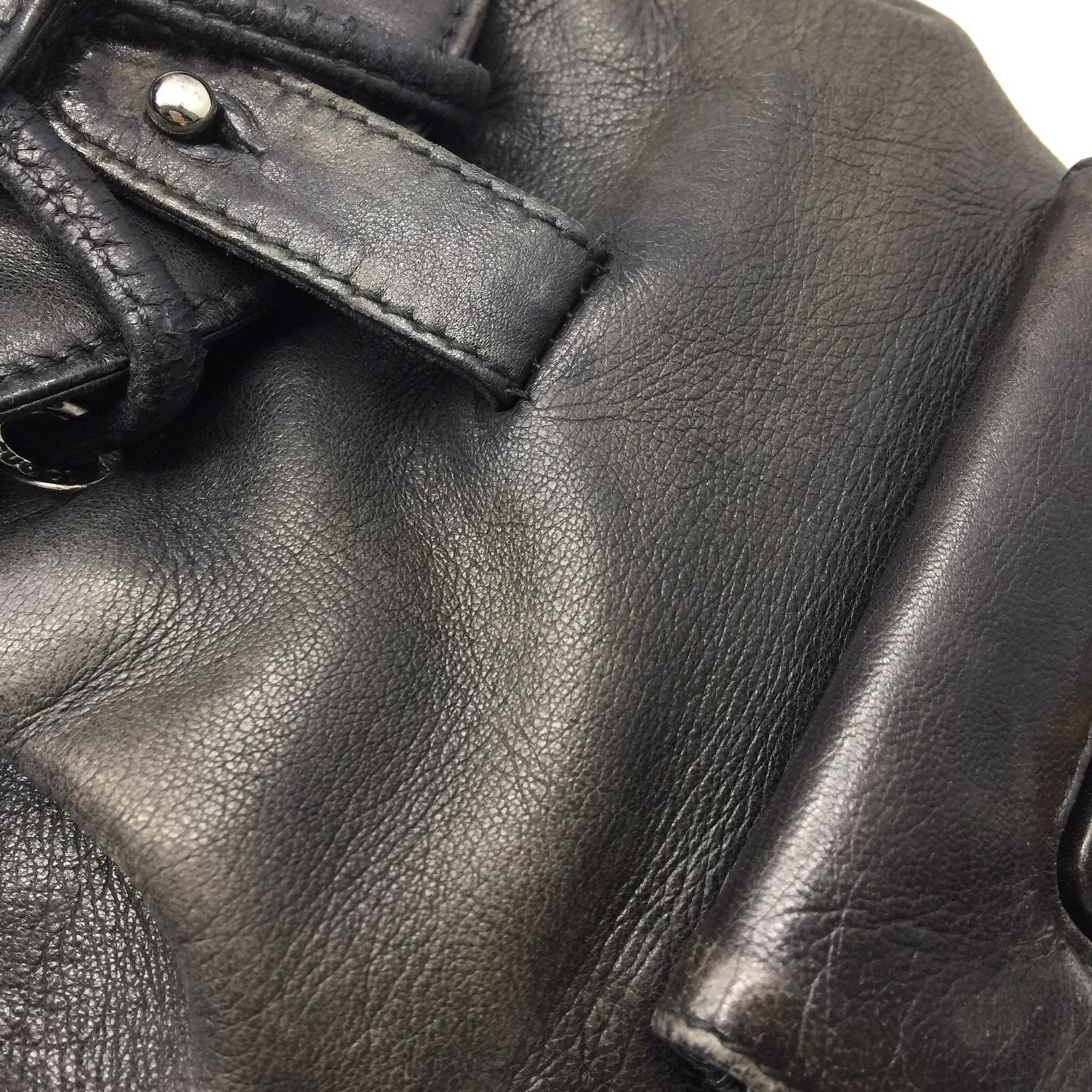 GUCCI 牛皮皮革Backpack銀扣背包黑色