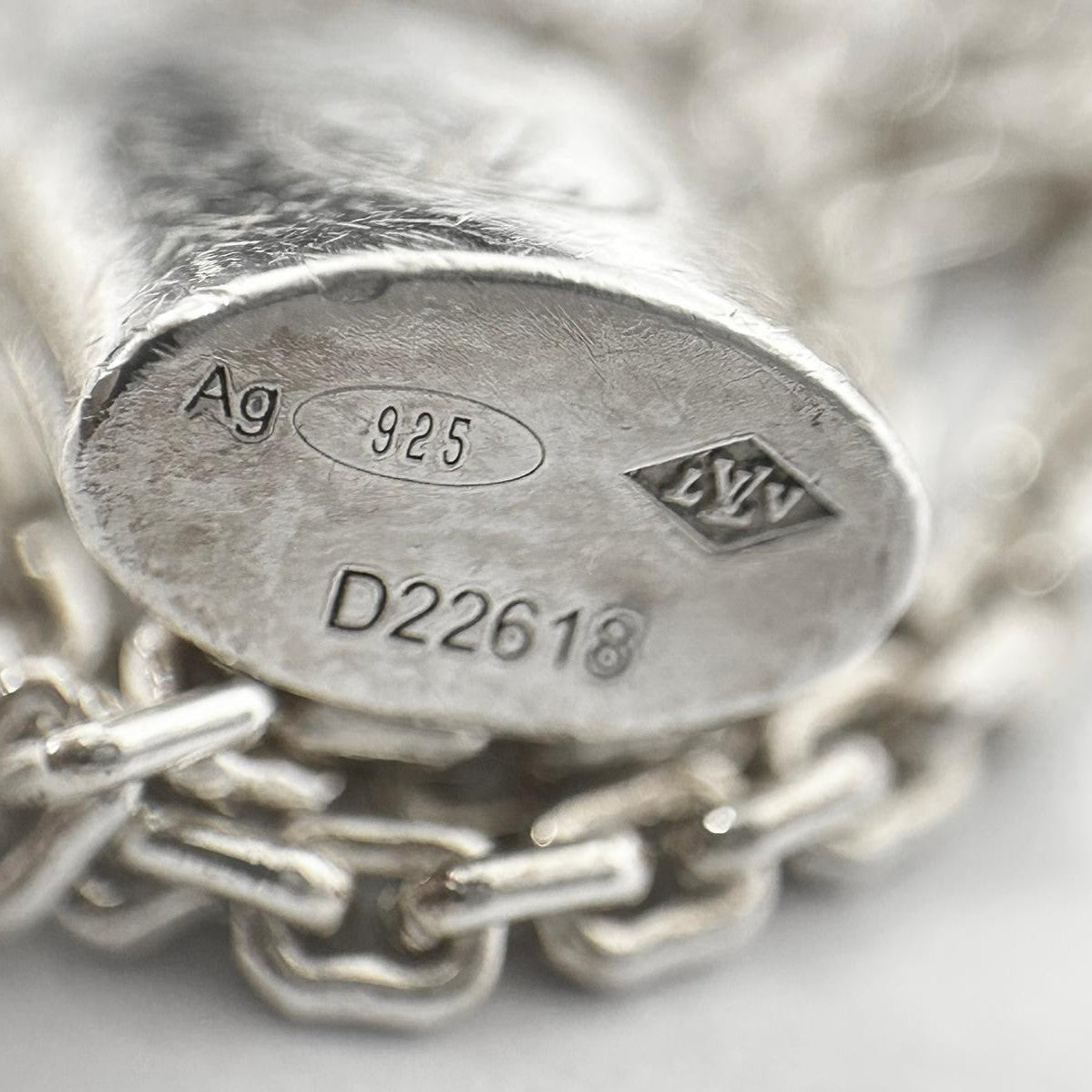 LOUIS VUITTON 【激減優惠】925純銀Lockit手鏈