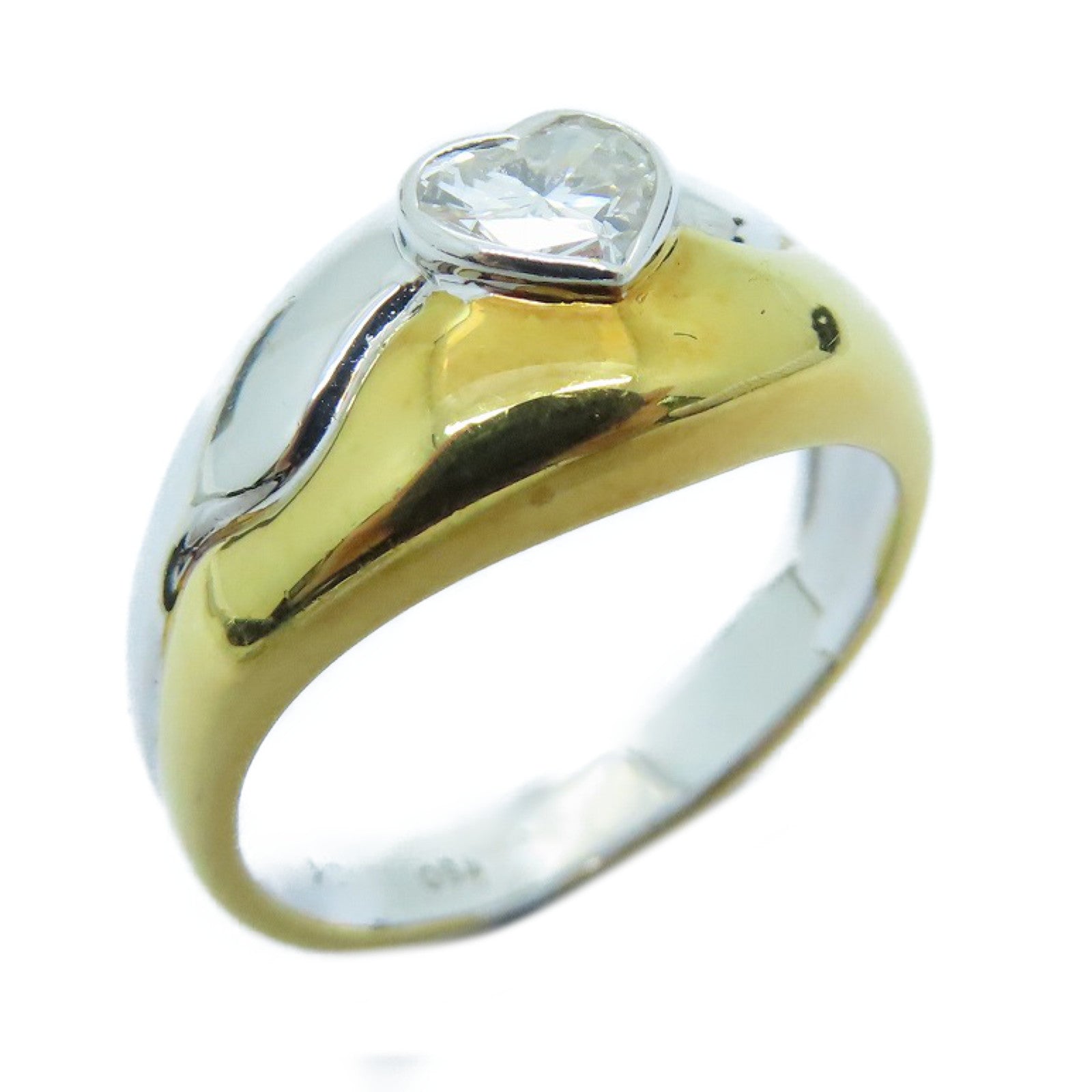 JEWELRY 【激減優惠】18K白金Diamond Ring鑽石戒指US#5.5