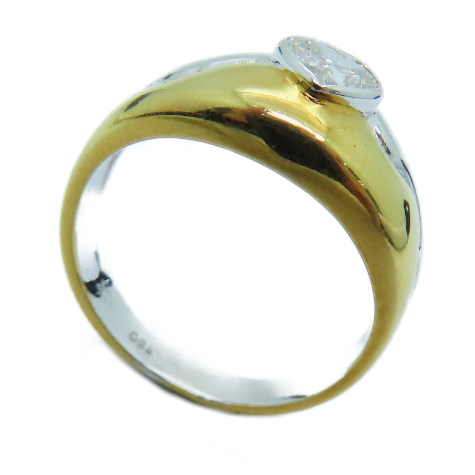 JEWELRY 【激減優惠】18K白金Diamond Ring鑽石戒指US#5.5