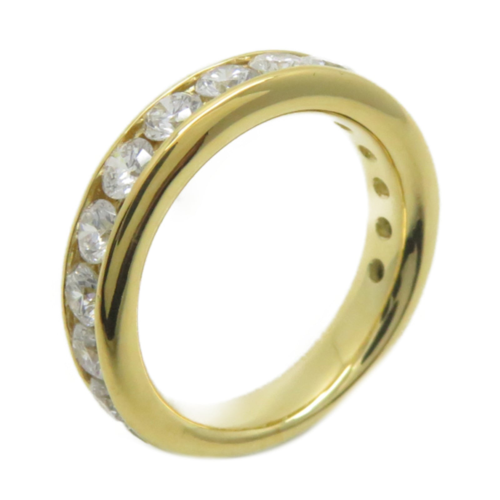 JEWELRY 18K黃金Diamond Ring 5.8g鑽石戒指US#5