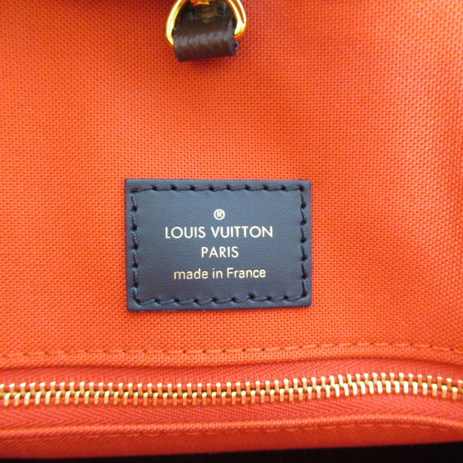 LOUIS VUITTON Monogram Giant On The Go GM手挽肩背兩用袋啡色