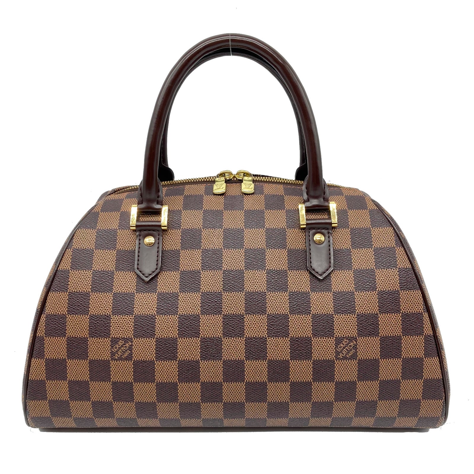 LOUIS VUITTON Damier Ribera MM手挽袋啡色