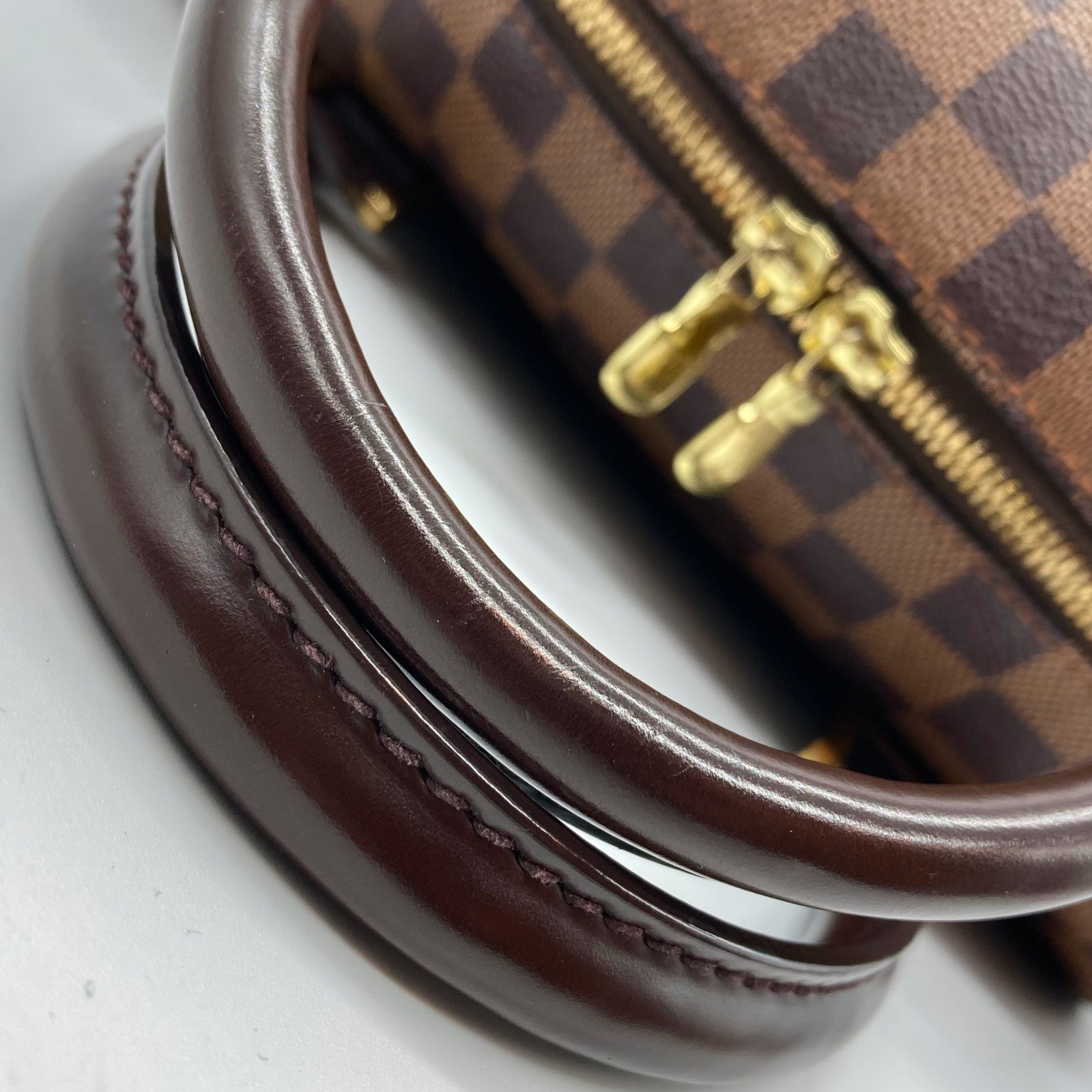 LOUIS VUITTON Damier Ribera MM手挽袋啡色