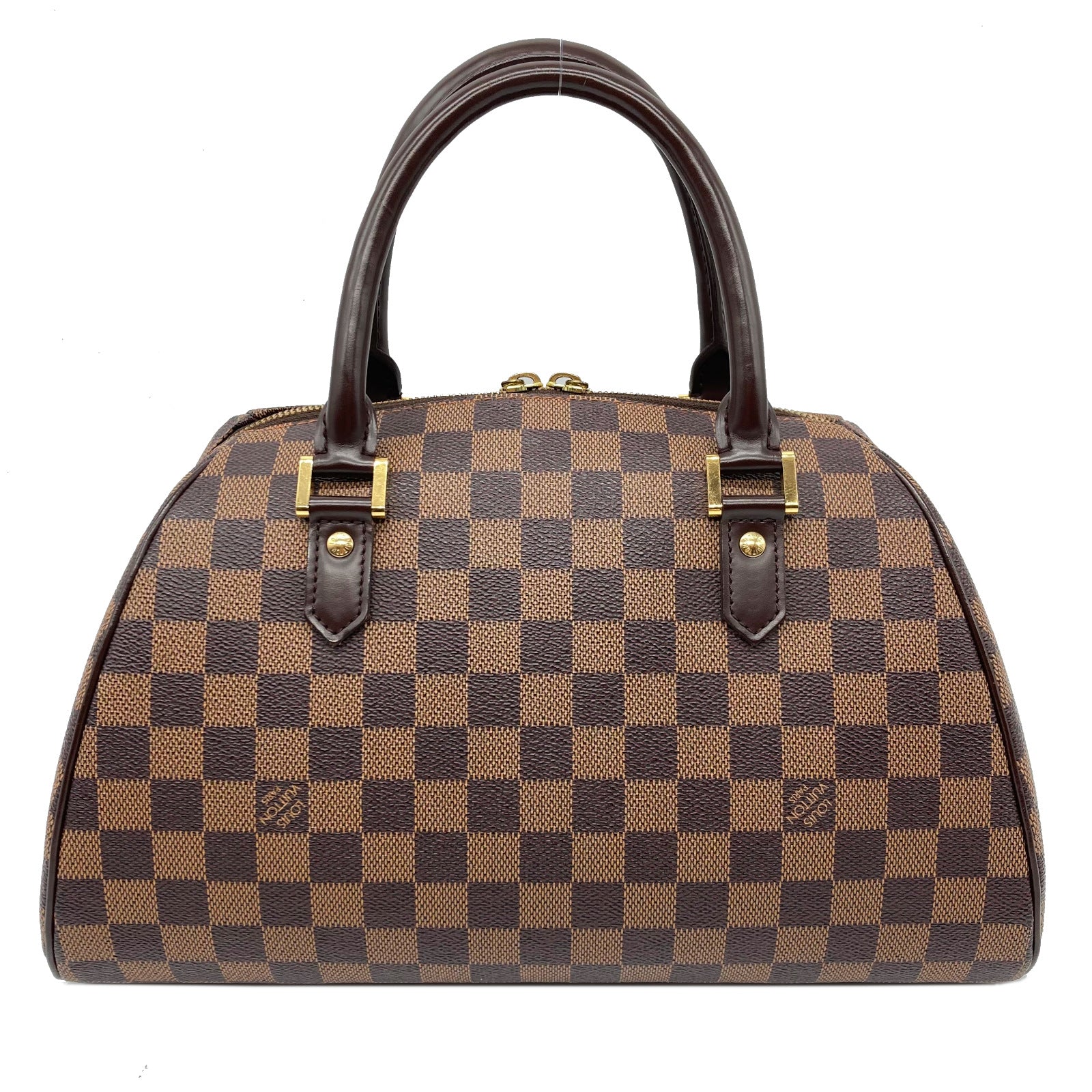 LOUIS VUITTON Damier Ribera MM手挽袋啡色