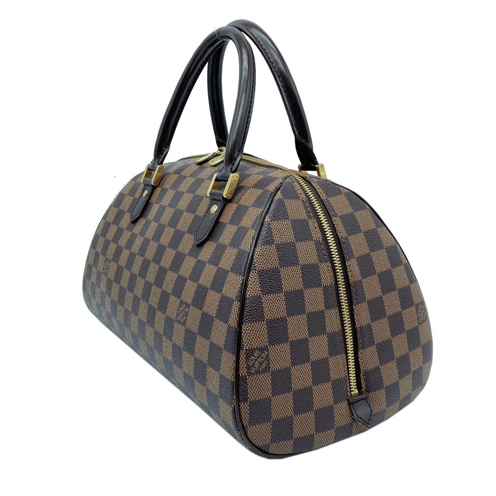 LOUIS VUITTON Damier Ribera MM手挽袋啡色